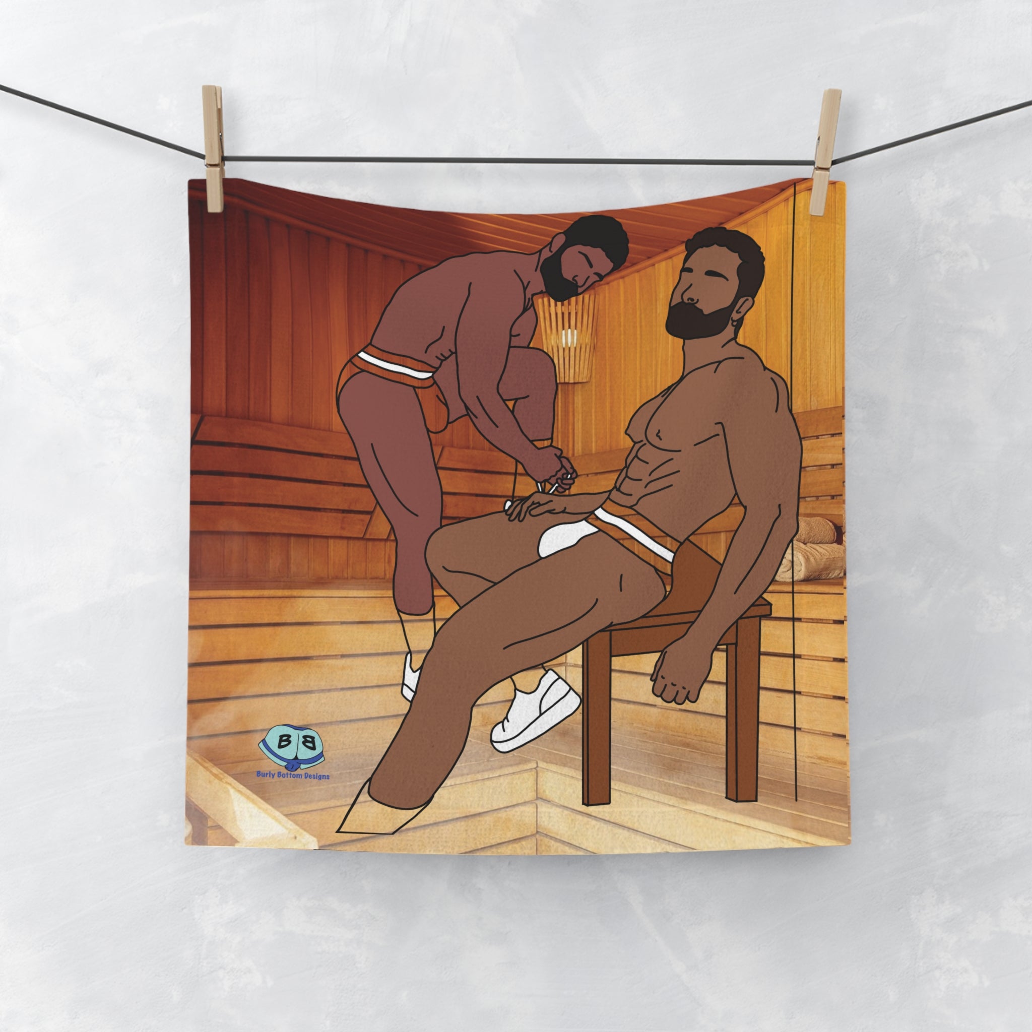 Cum Rag - Steam Room Couple