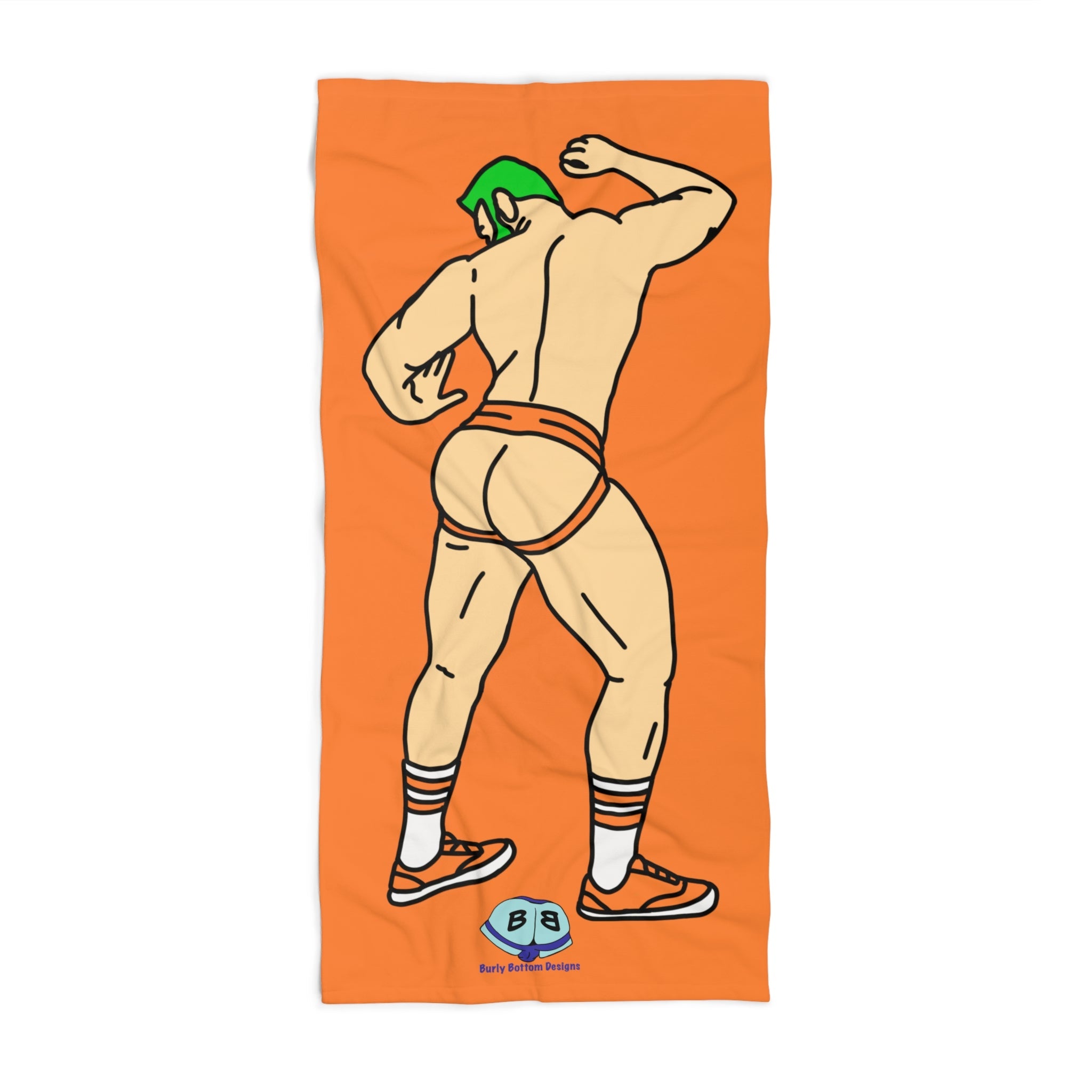 Beach Towel - Up Against the wall