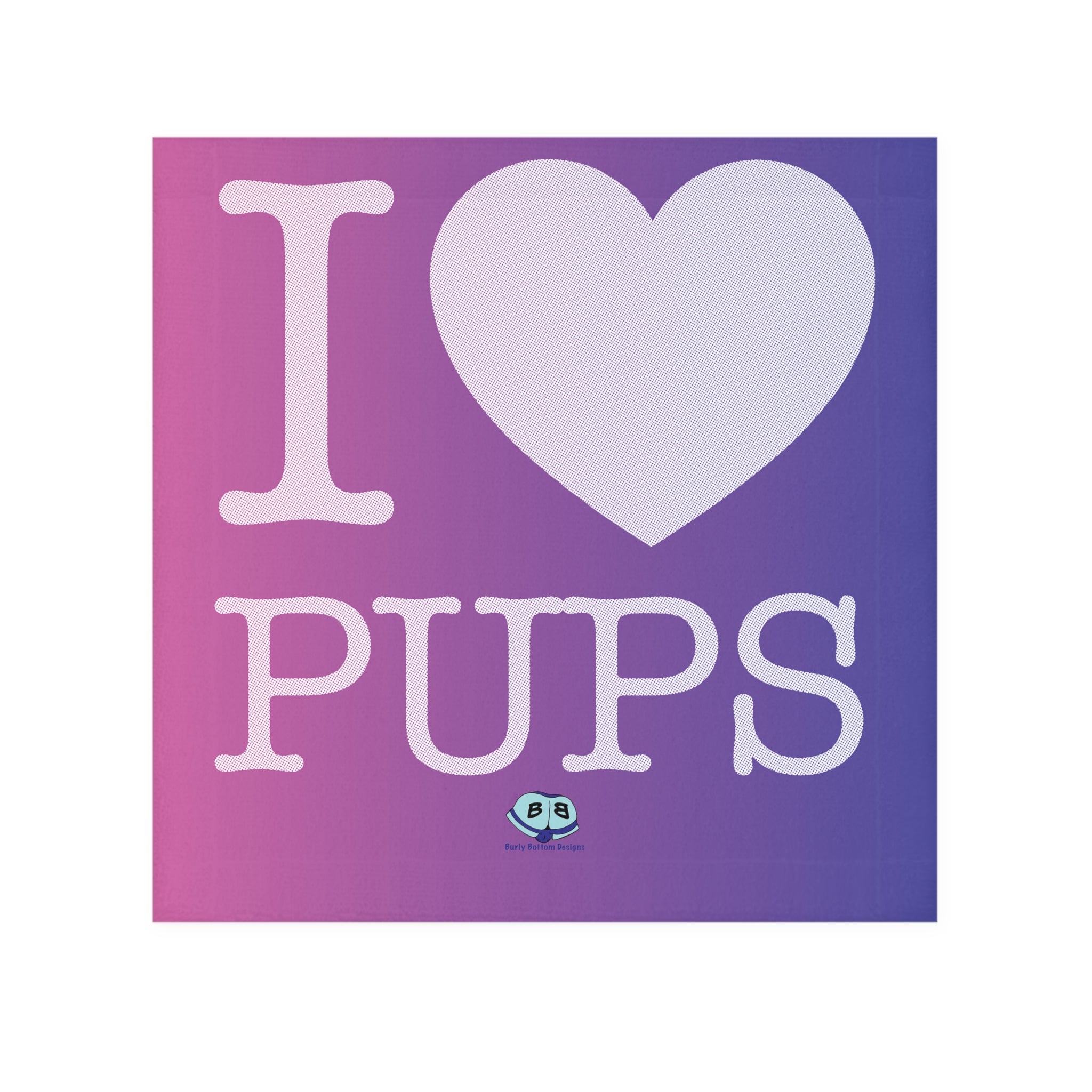 Cum Rag - I Heart Pups