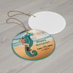 Ceramic Ornament - El Hombre Sobre El Caballito De Mar