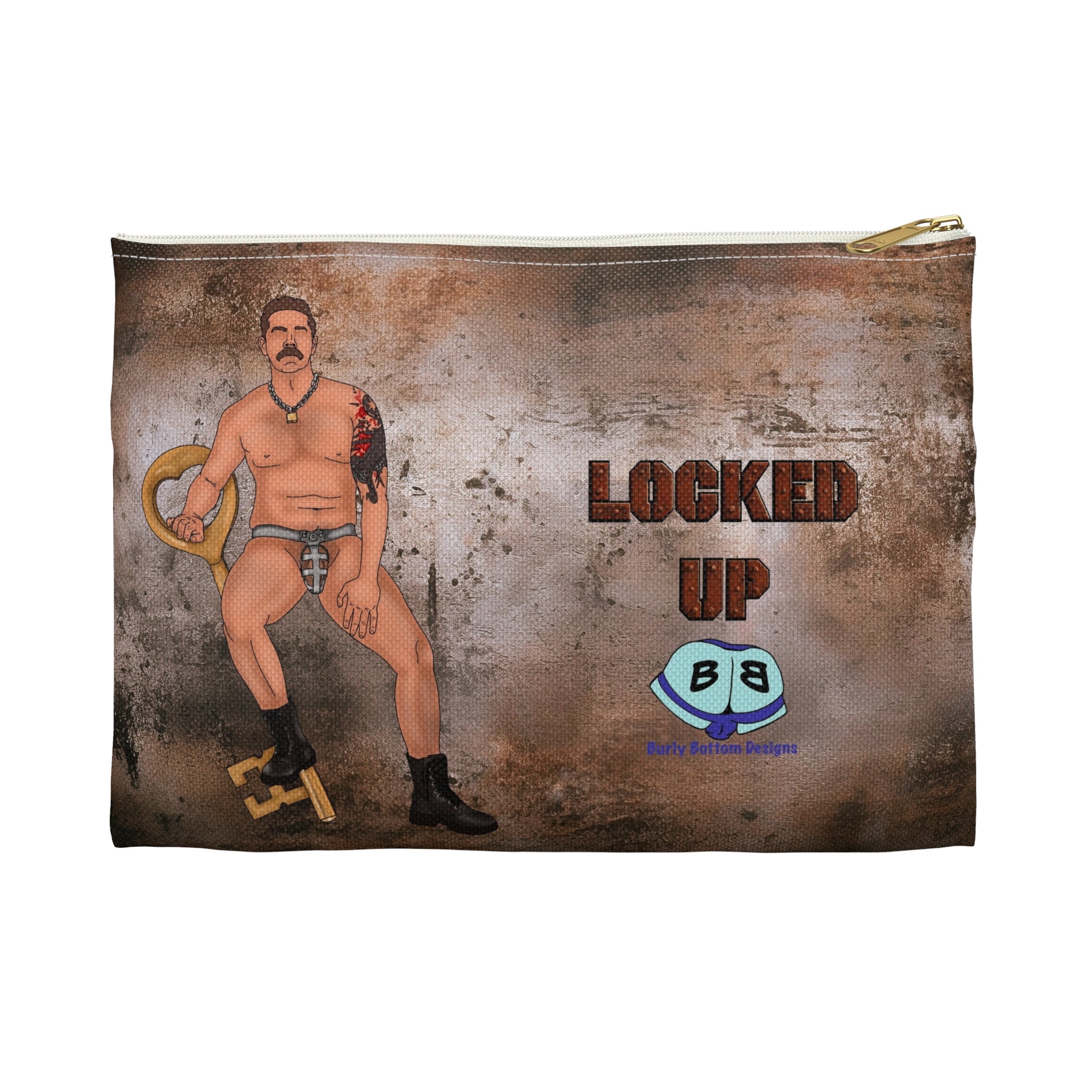 Zipper Gear Pouch - Locked Up