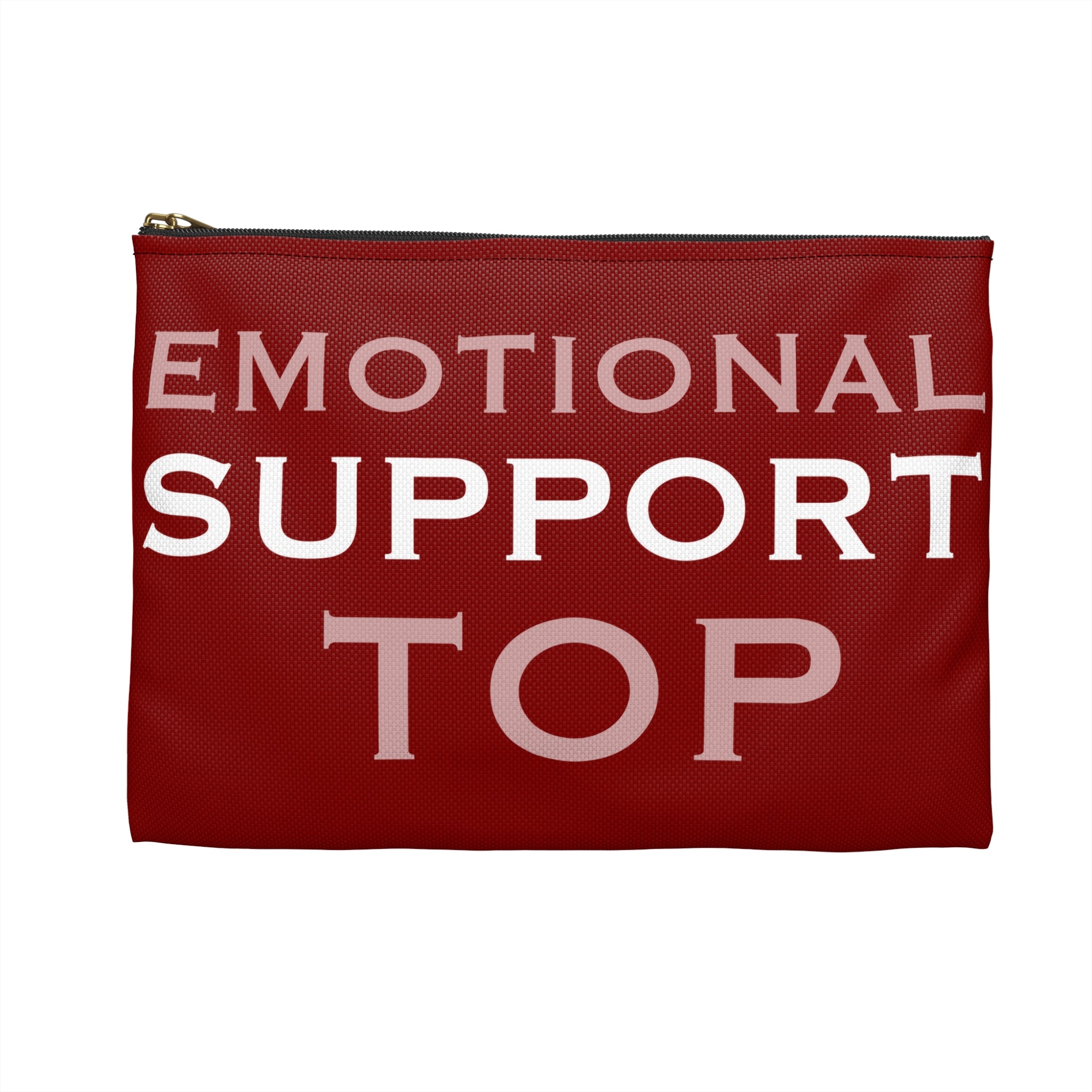 Zipper Gear Pouch - Emotional Support Top
