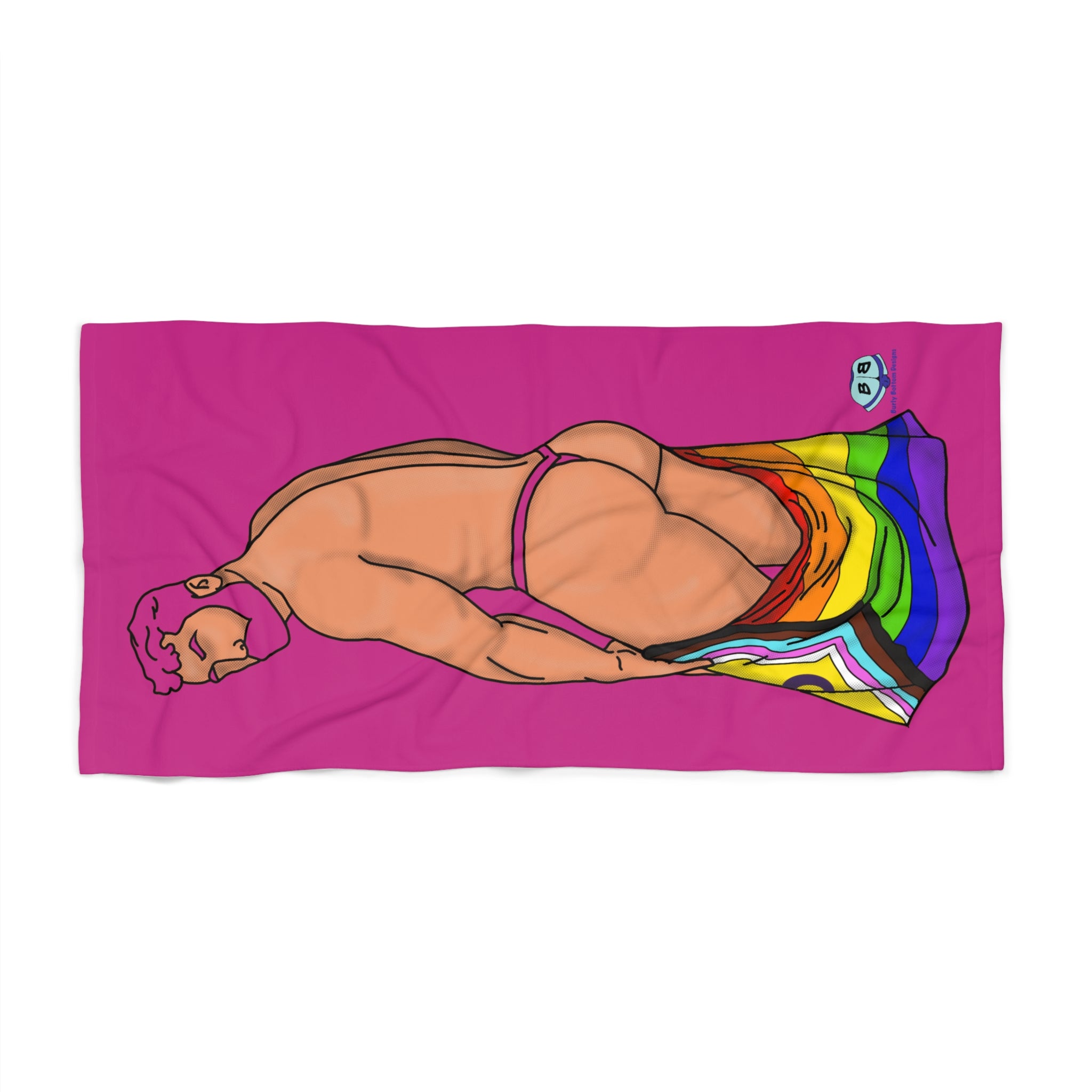 Beach Towel - Proud to Bare It