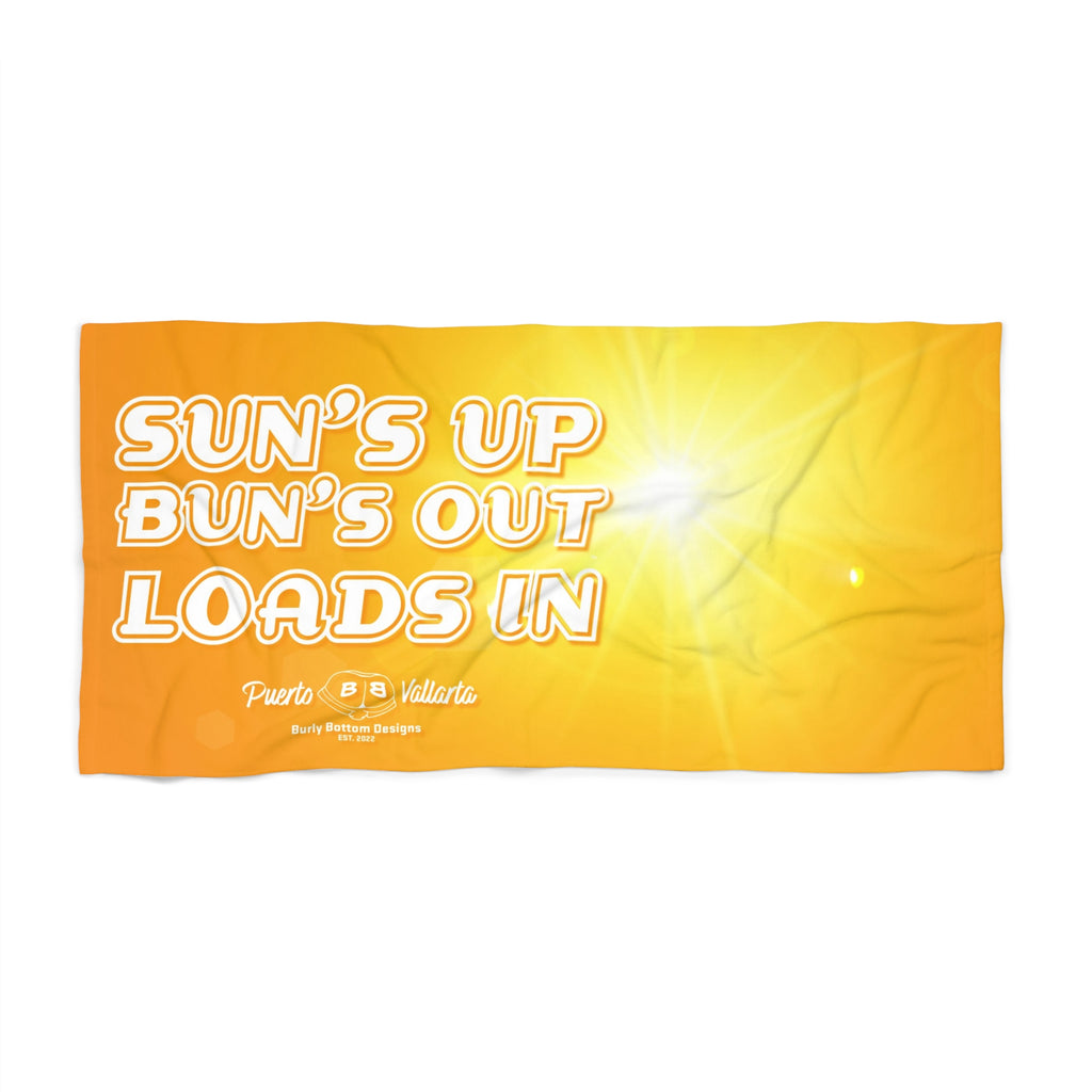 Beach Towel - Suns Up Loads In