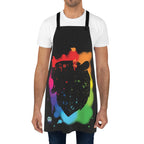 Apron - Bear Paint Rainbow