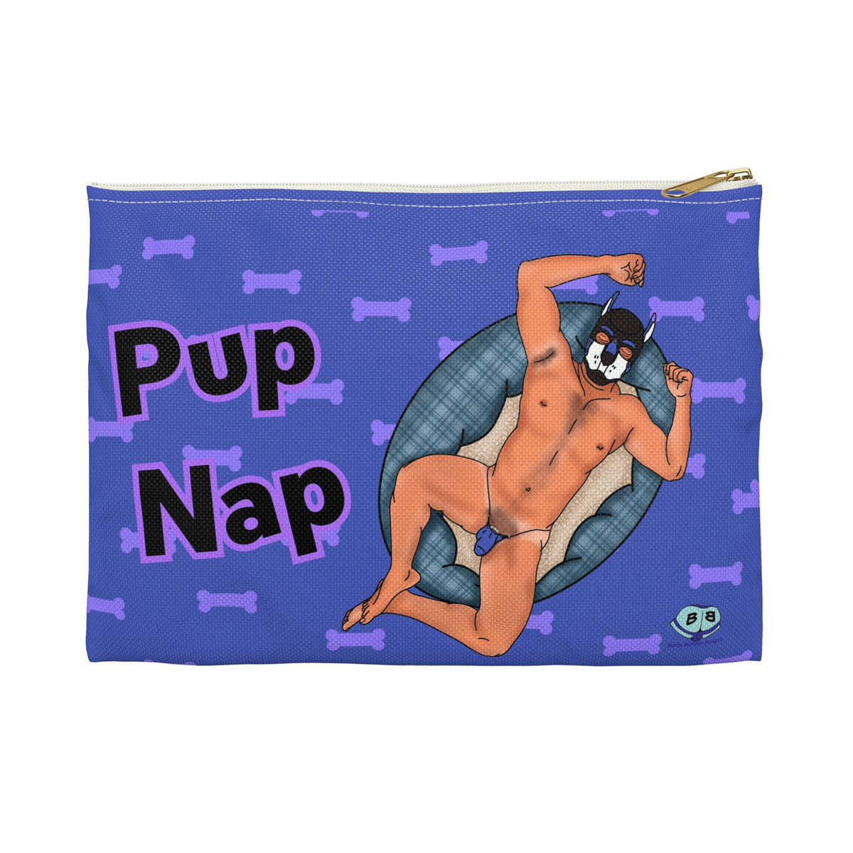 Zipper Gear Pouch - Pup Nap