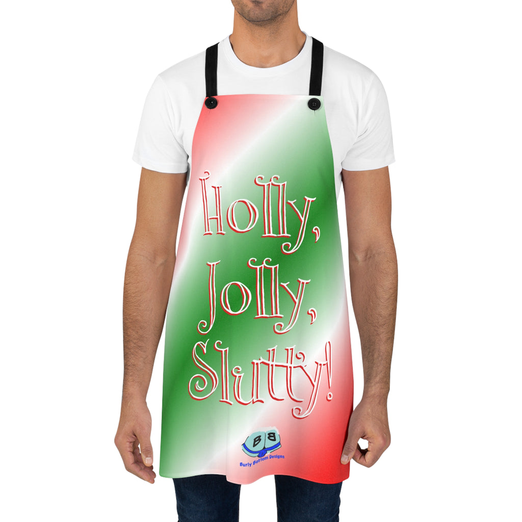 Apron - Holly, Jolly, Slutty