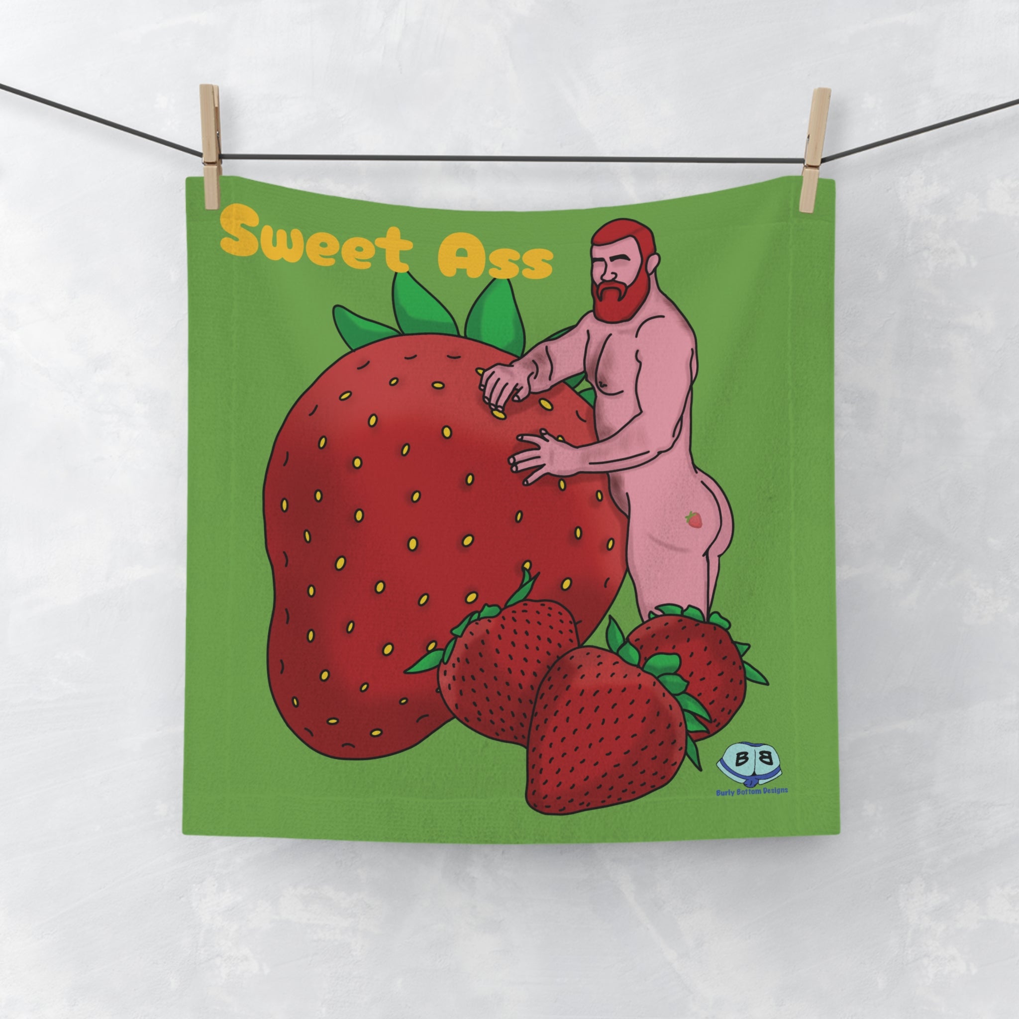 Cum Rag - Red and Wild ( Sweet Ass)