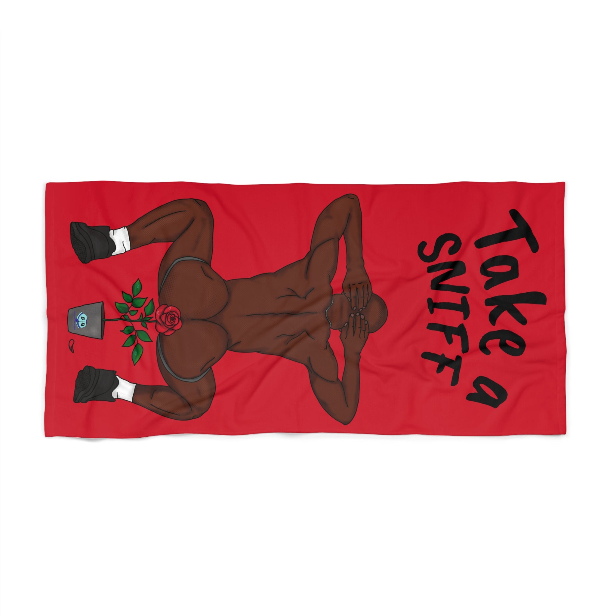 Beach Towel - Rosebud