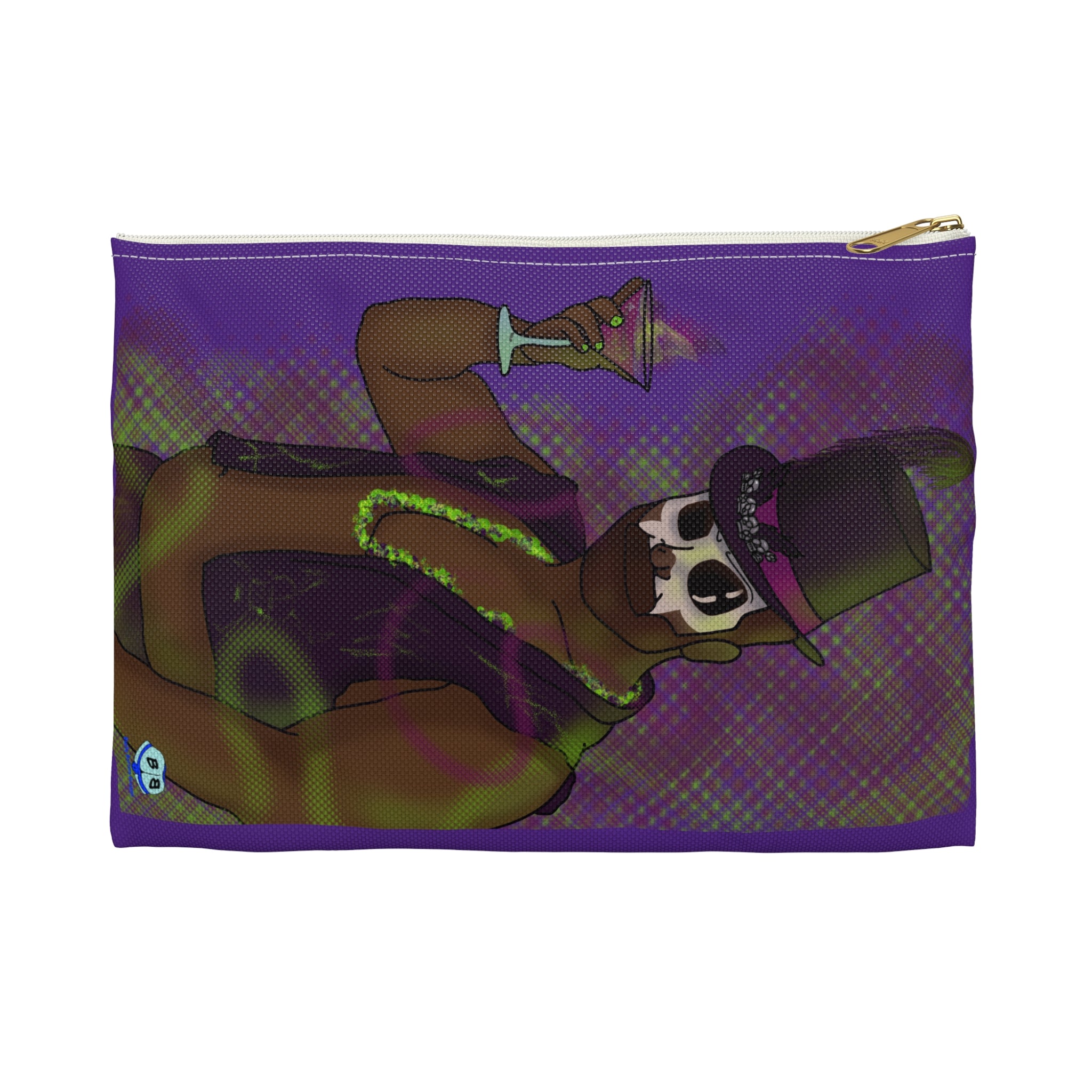 Zipper Gear Pouch - Dark Magic