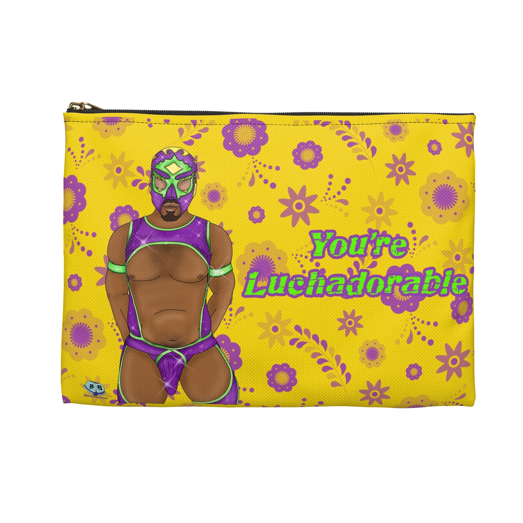 Zipper Gear Pouch - Luchadorable