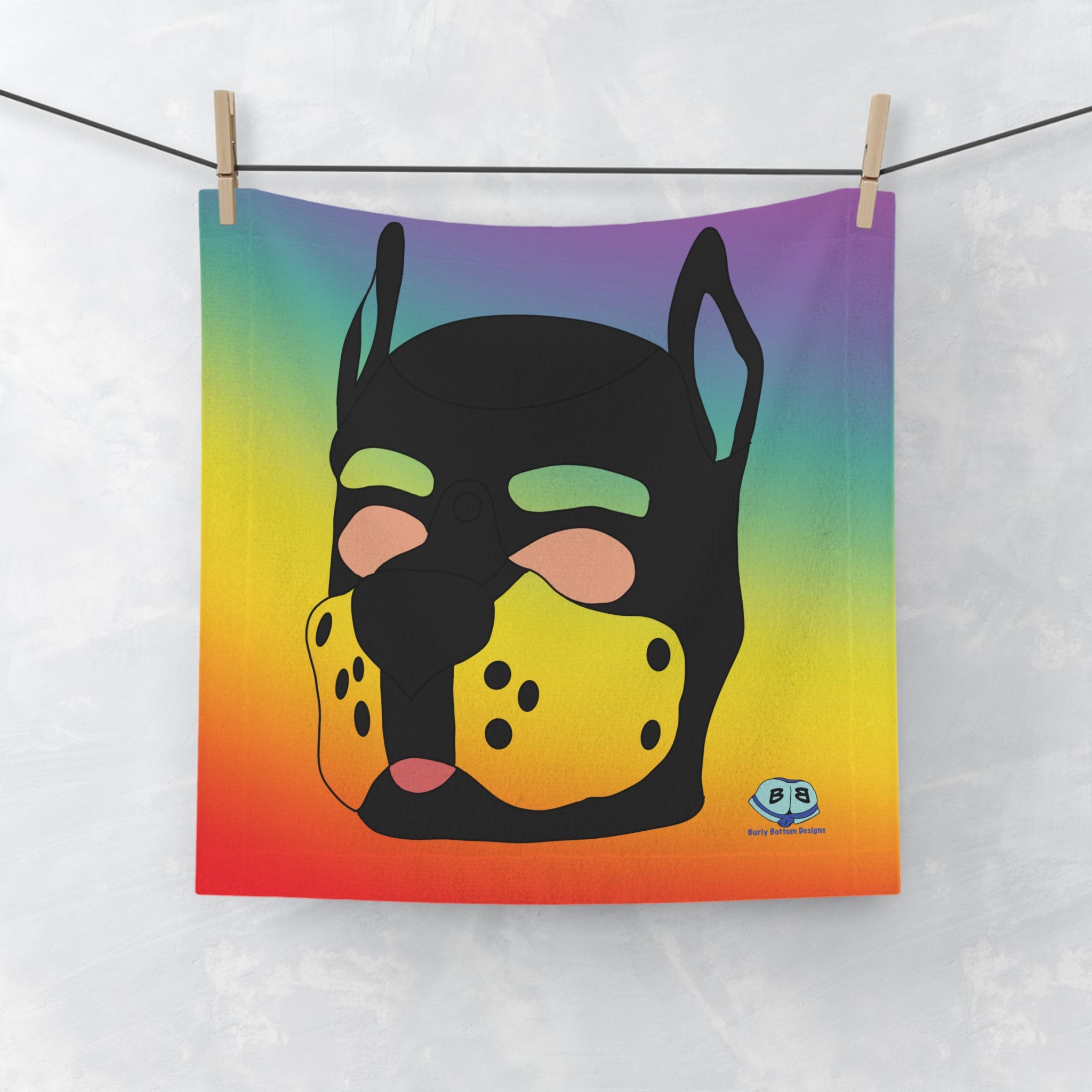Cum Rag - Pup Mask