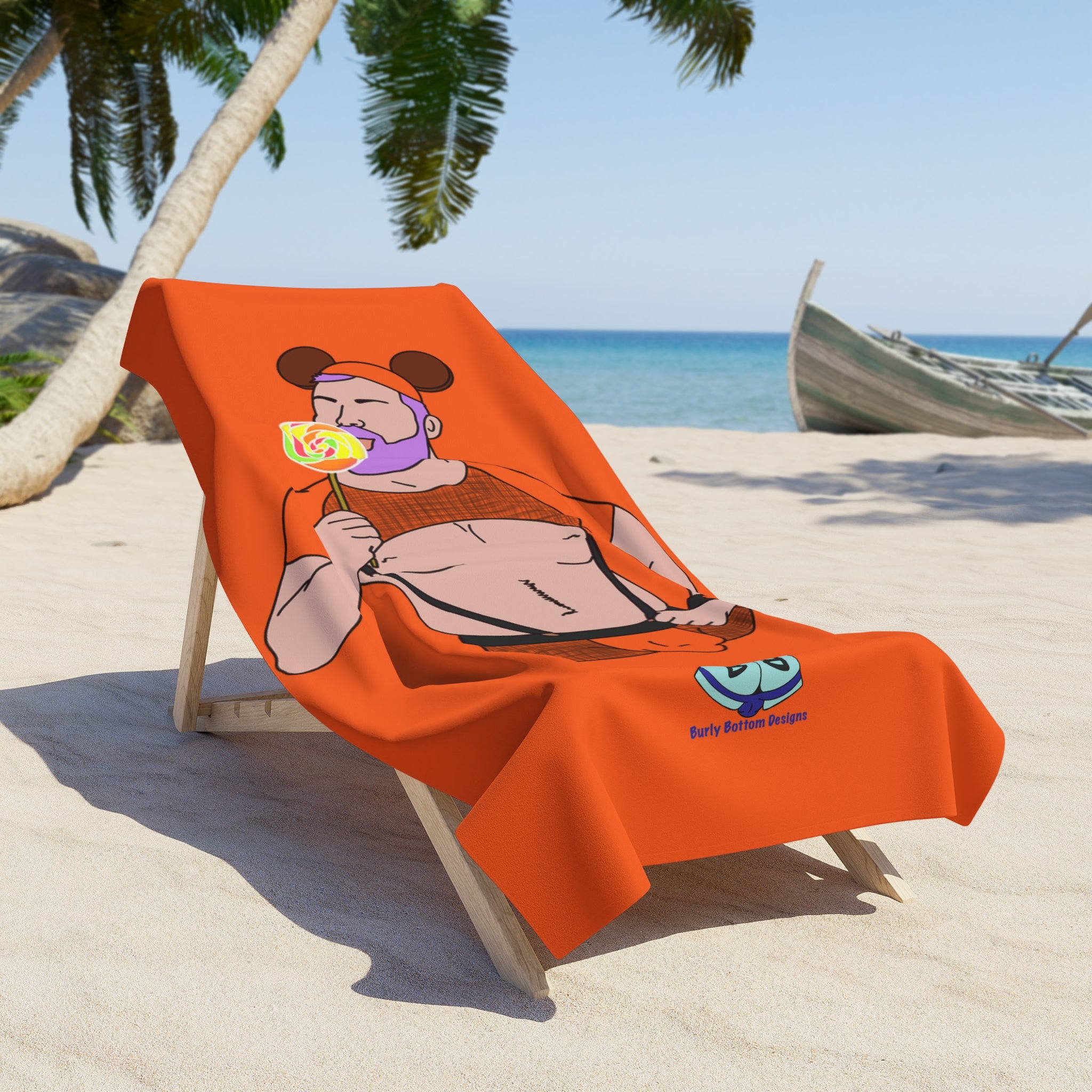 Beach Towel - Disney Sucker