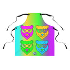 Apron - Pop Art Masked Bears