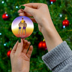 Ceramic Ornament -  Sunset