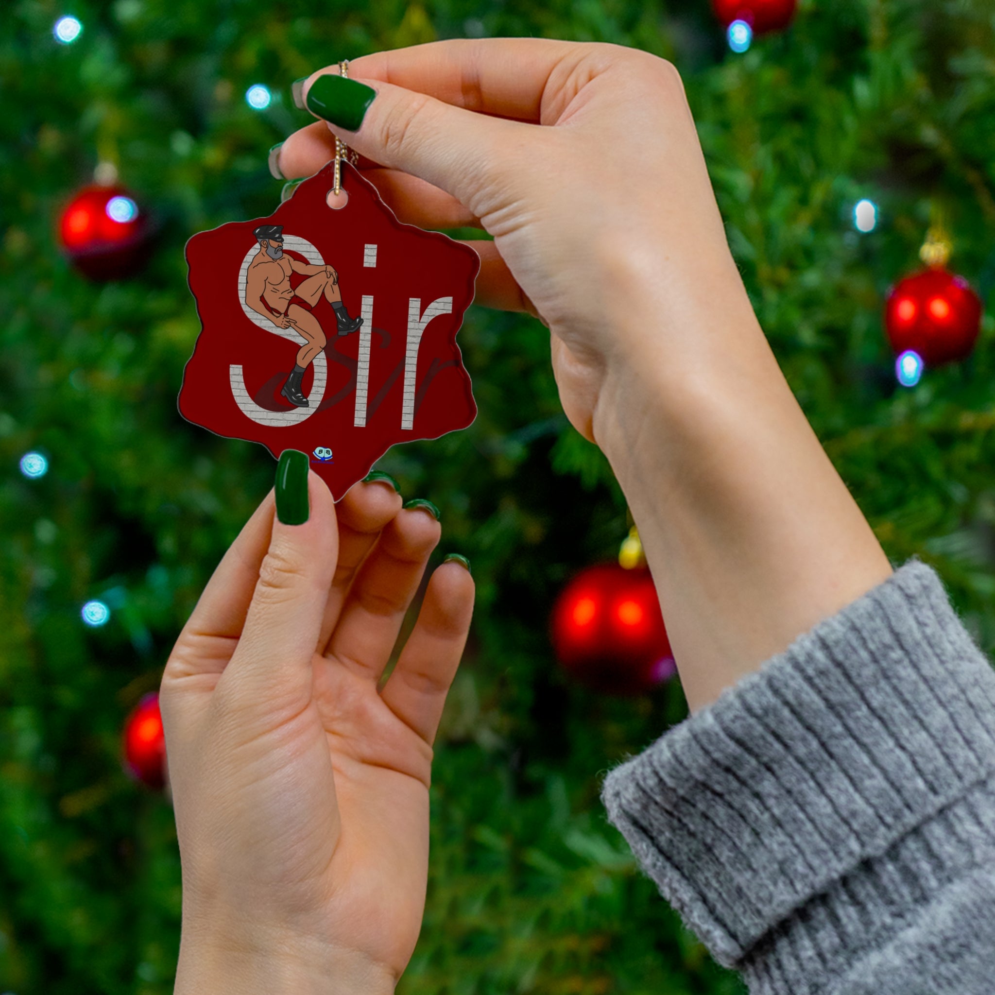Ceramic Ornament - Sir