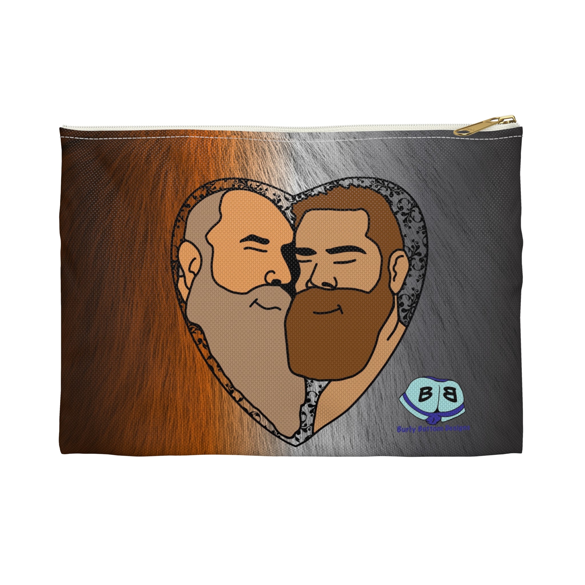 Zipper Gear Pouch - I Love Beards
