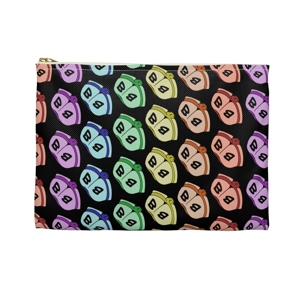 Zipper Gear Pouch - Little Rainbow Butts