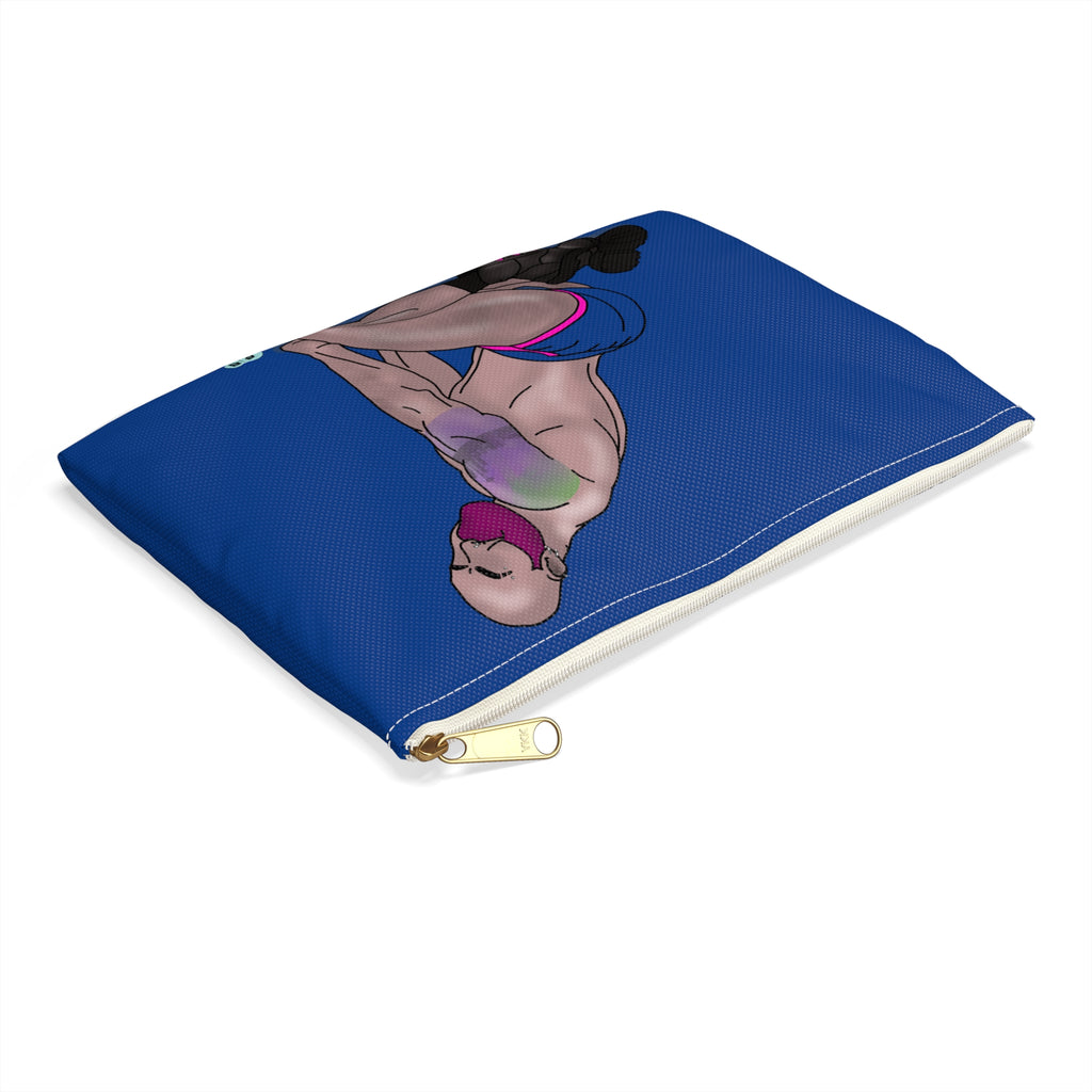 Zipper Gear Pouch - Pink and Pierced