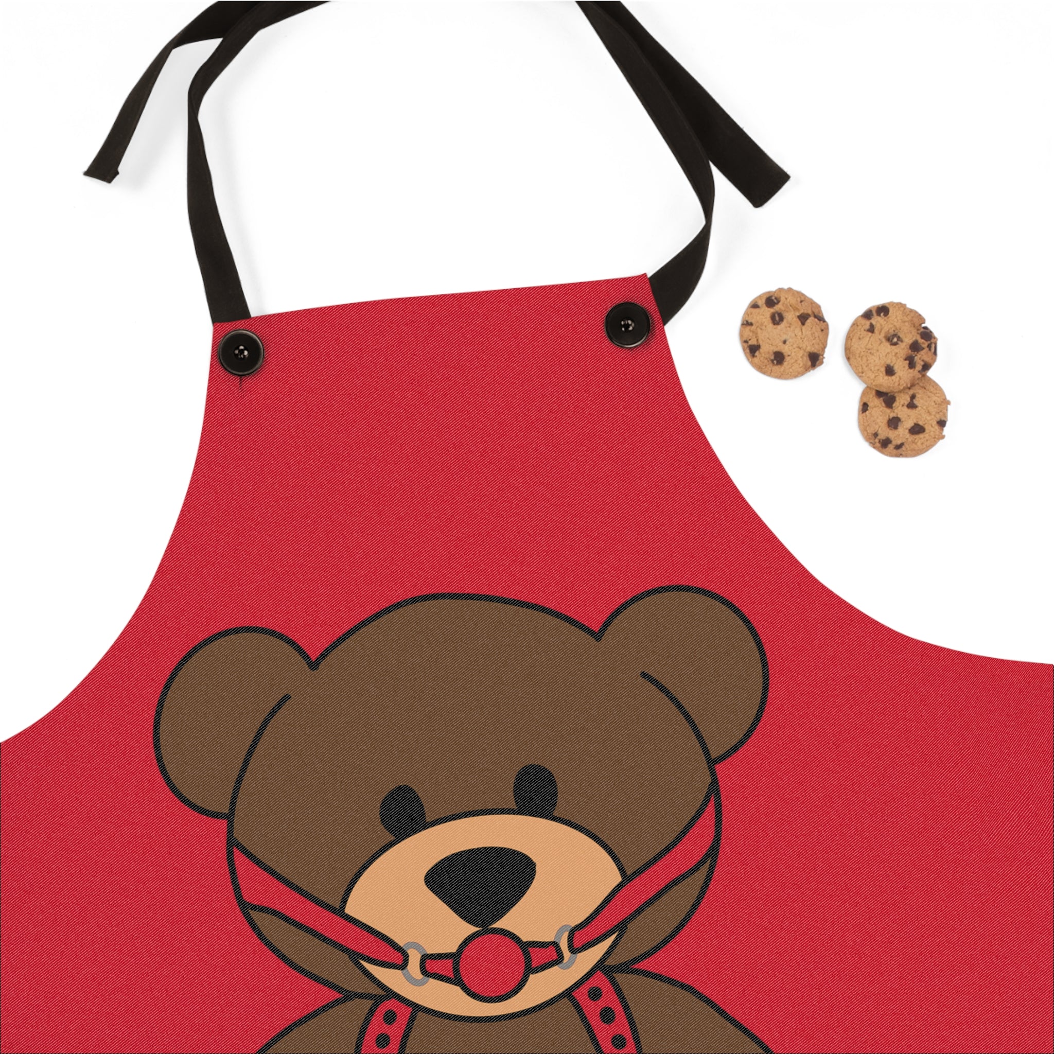 Apron -  Gagged Teddy Bear