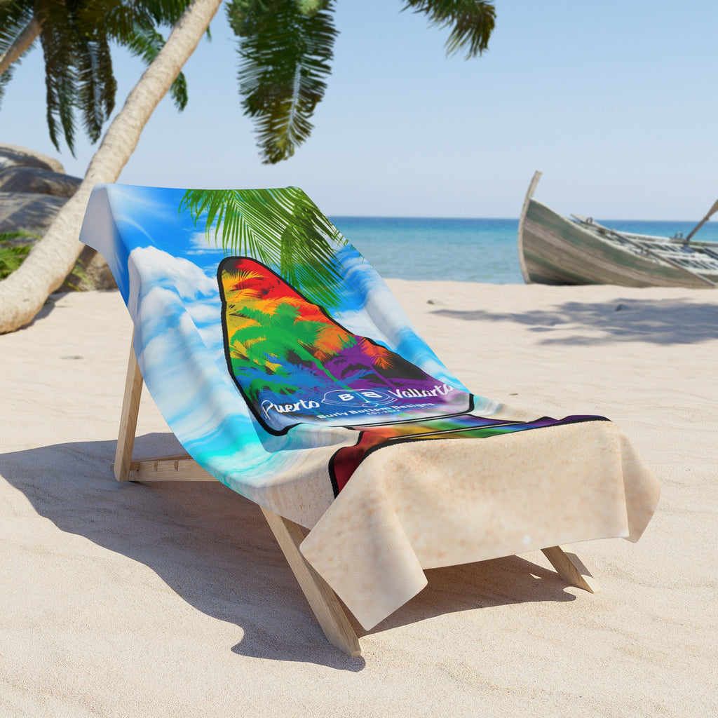 Beach Towel - Pride in Paradise Butt Plug