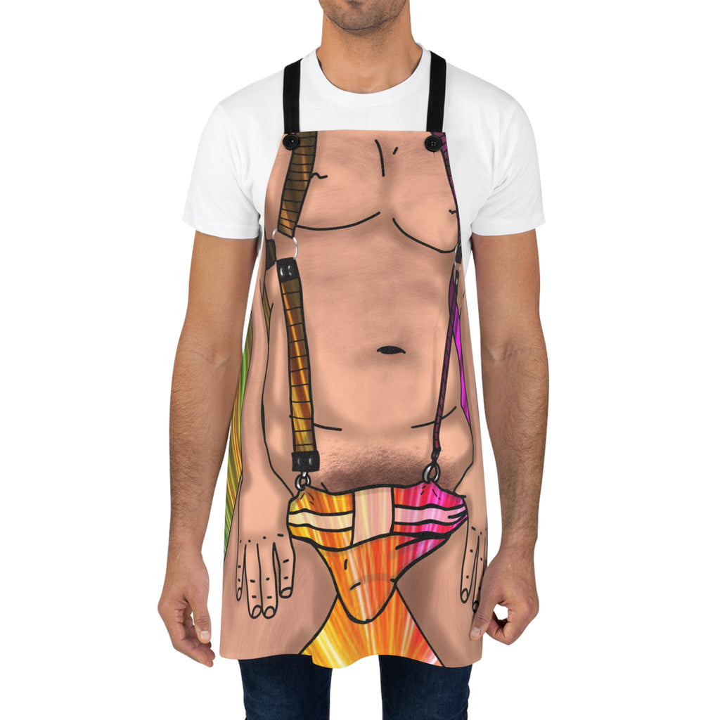 Apron - Neon Circuit