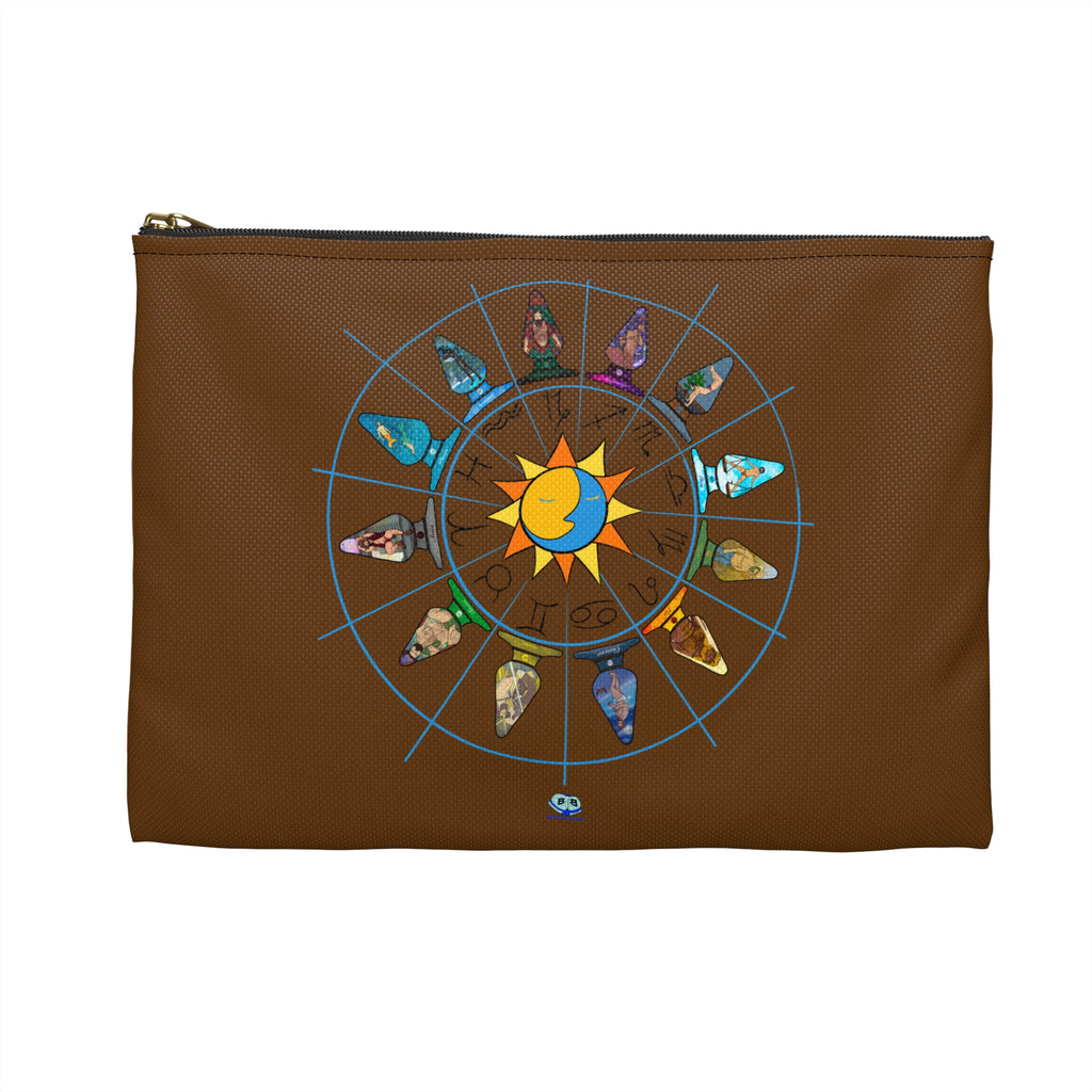 Zipper Gear Pouch - Zodiac Butt Plug: Virgo