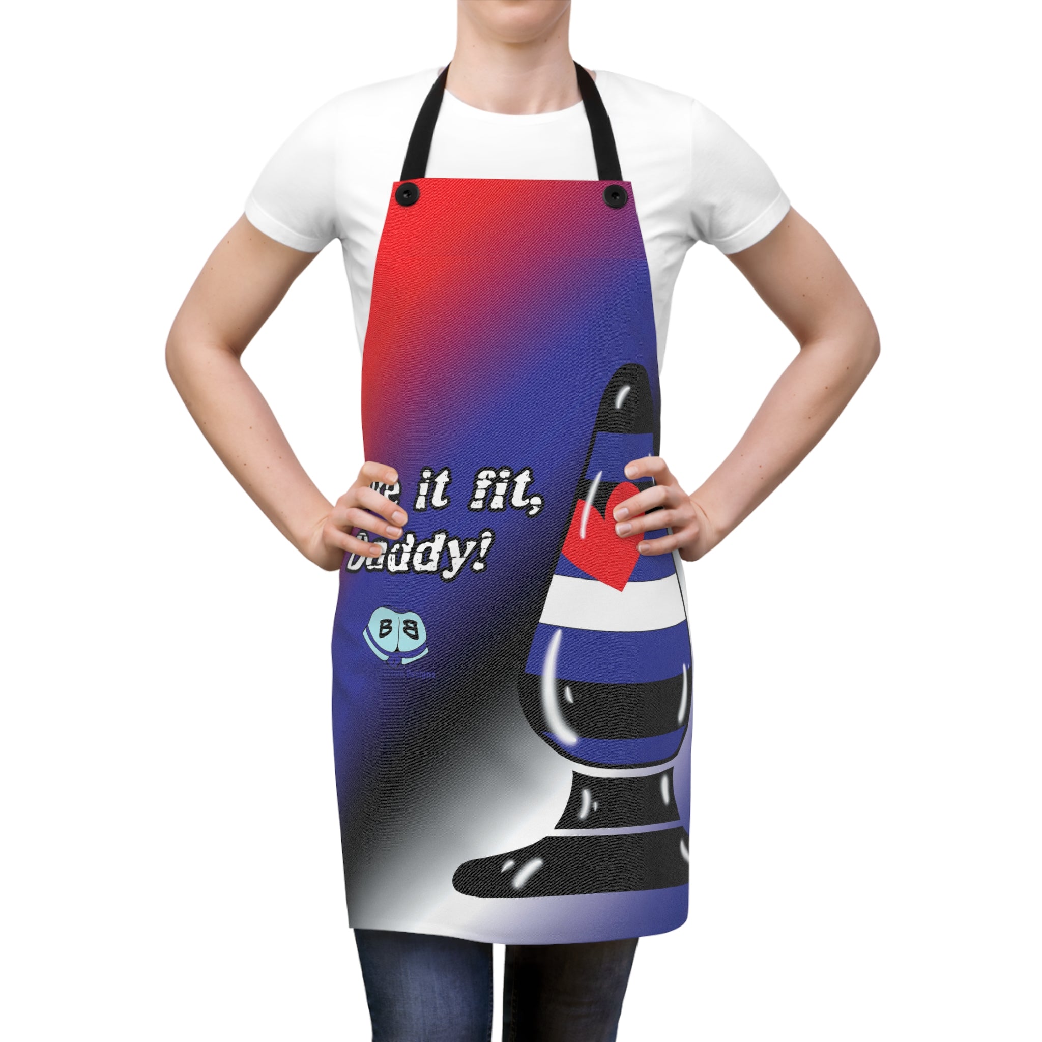 Apron - Leather Pride Butt Plug