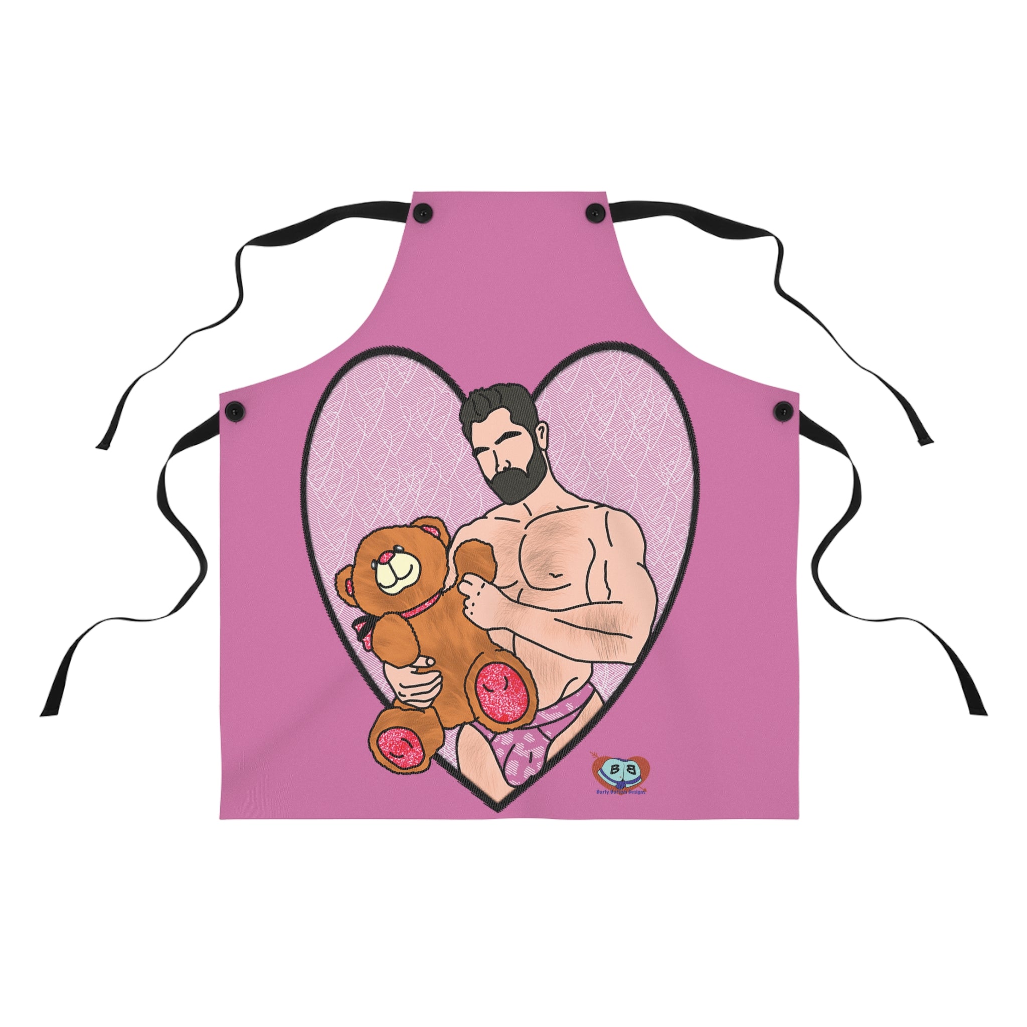 Apron - Valentine Bear