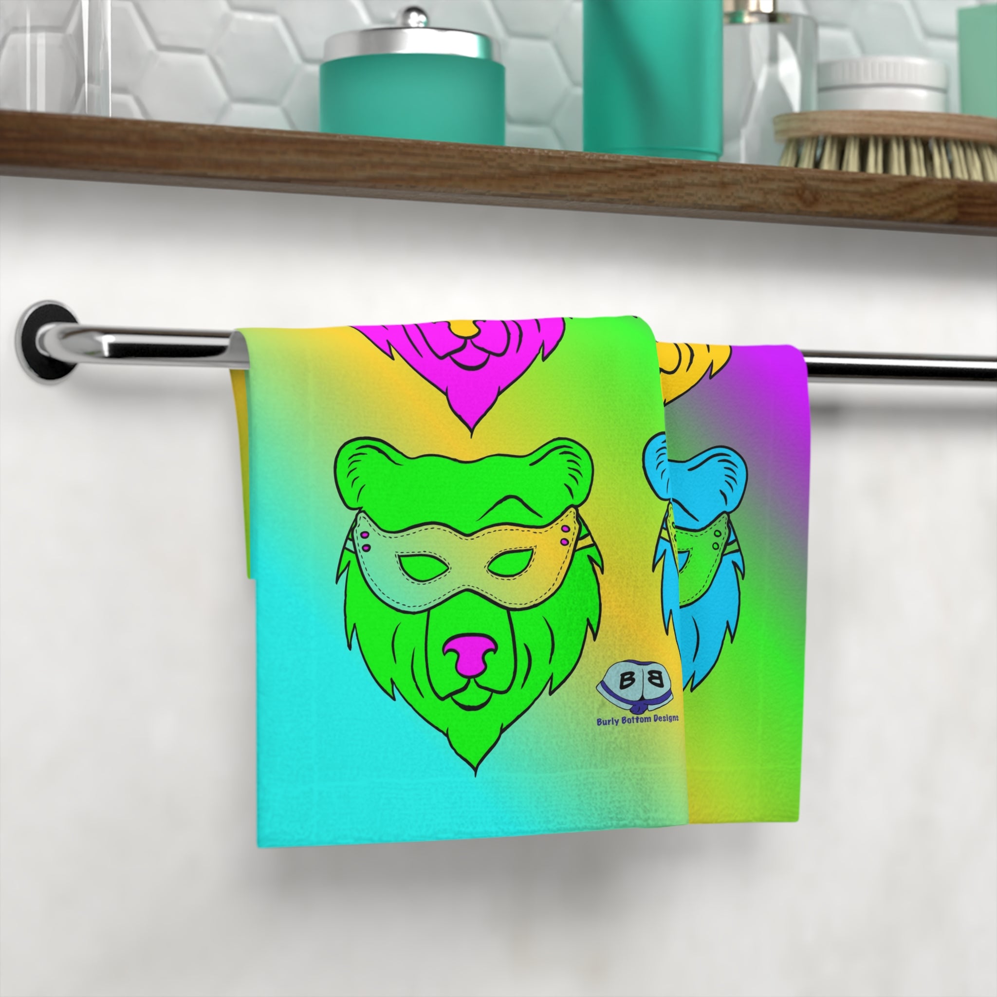 Cum Rag - Pop Art Masked Bears