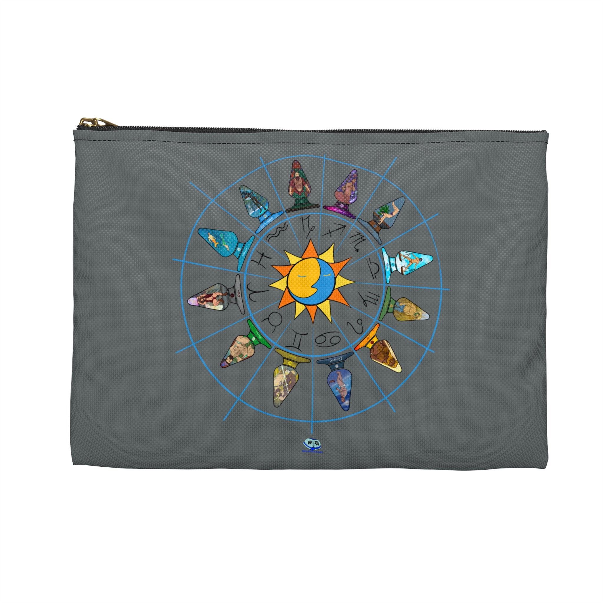 Zipper Gear Pouch - Zodiac Butt Plug: Scorpio