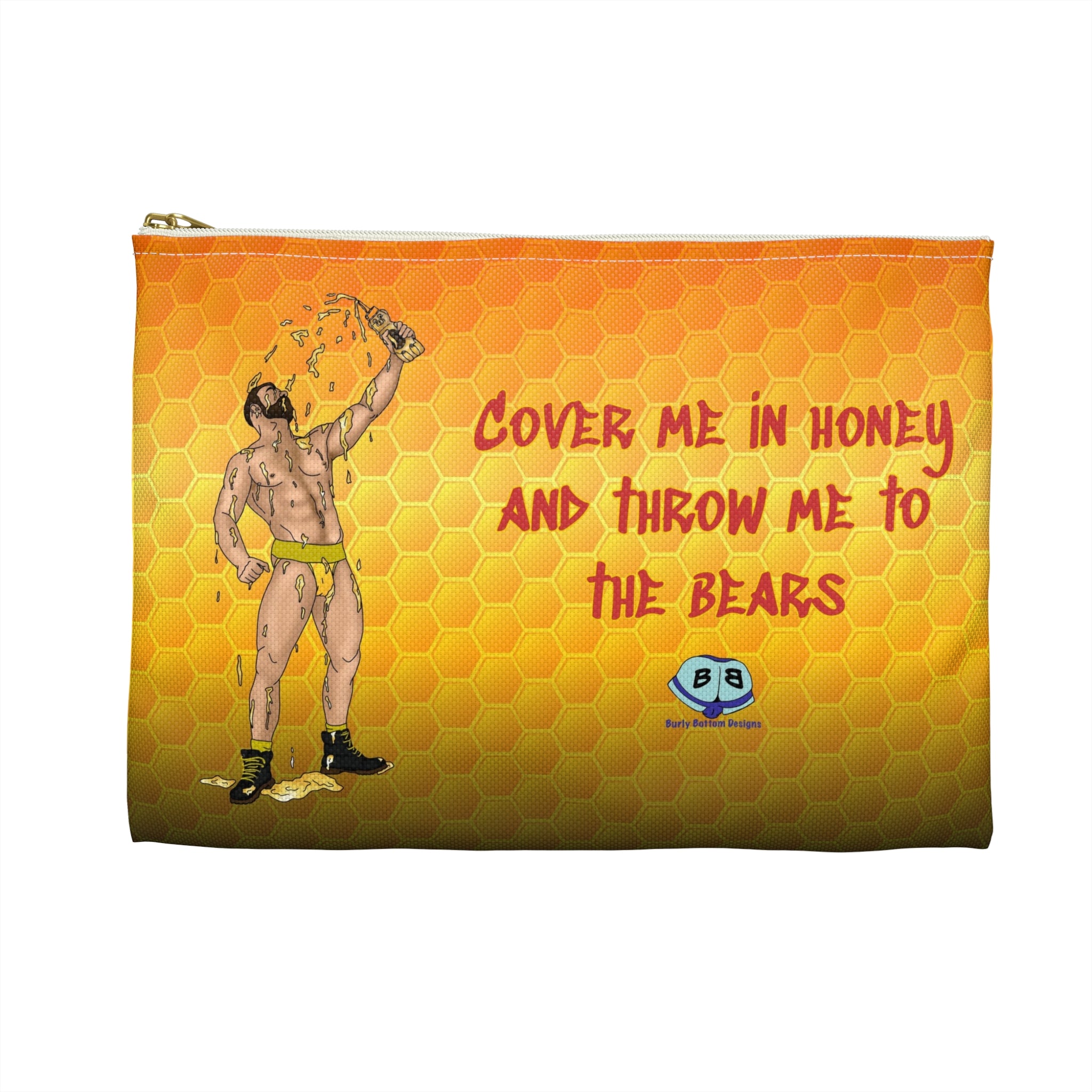 Zipper Gear Pouch - Bear Bait