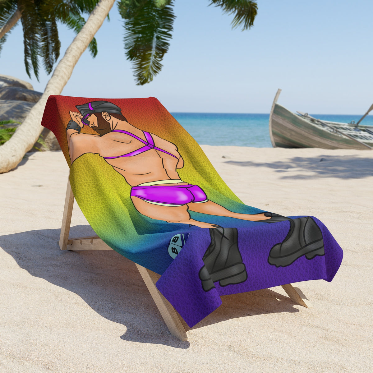 Beach Towel - Yes Daddy!