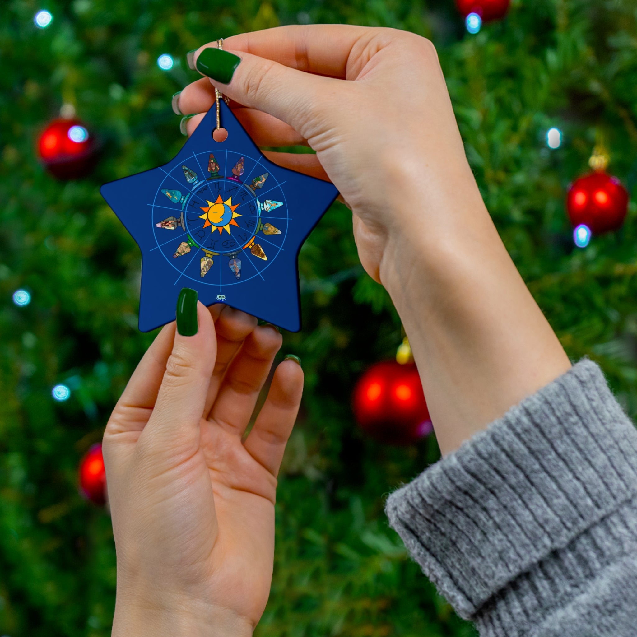 Ceramic Ornament - Zodiac Butt Plug Calendar