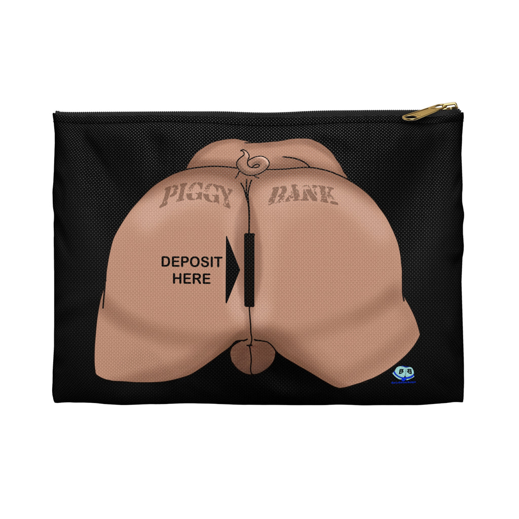 Zipper Gear Pouch - Piggy Bank