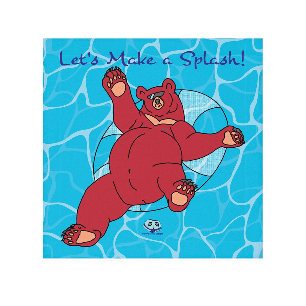 Cum Rag - Inner Tube Bear