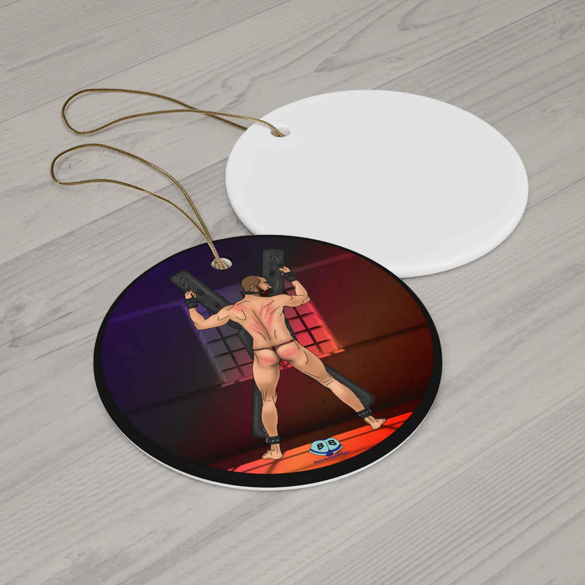 Ceramic Ornament - My Cross to Bare