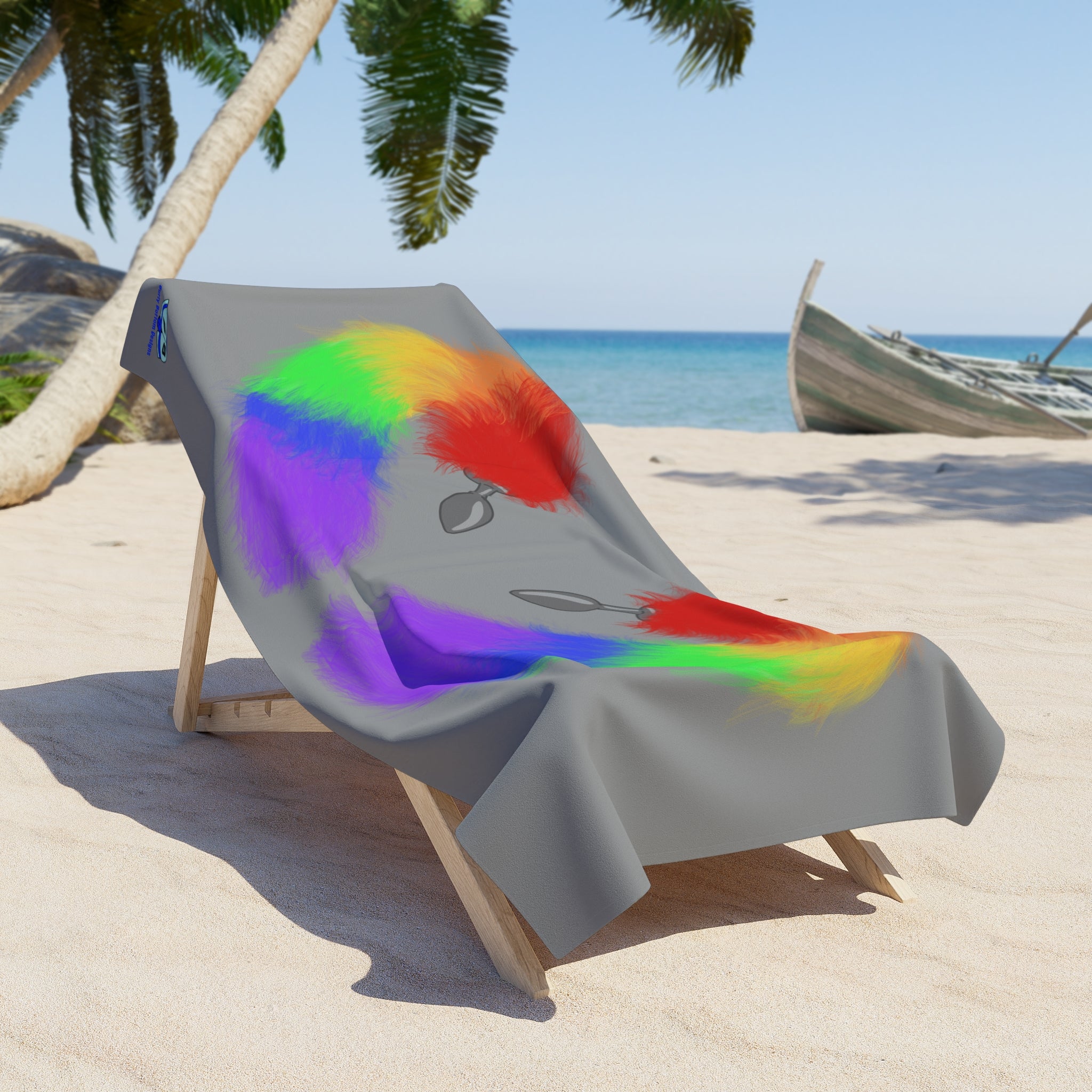 Beach Towel - Tails