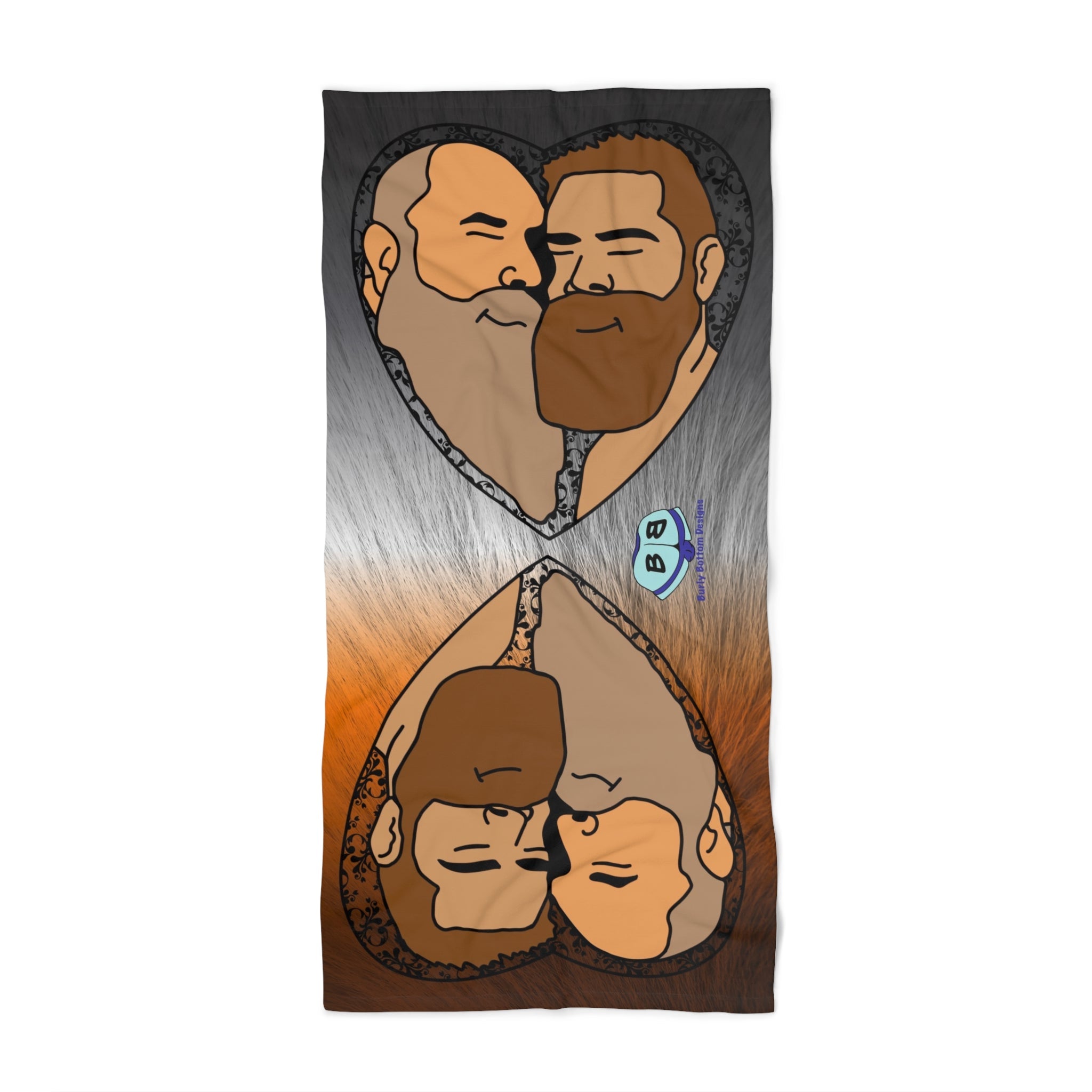 Beach Towel - I Love Beards
