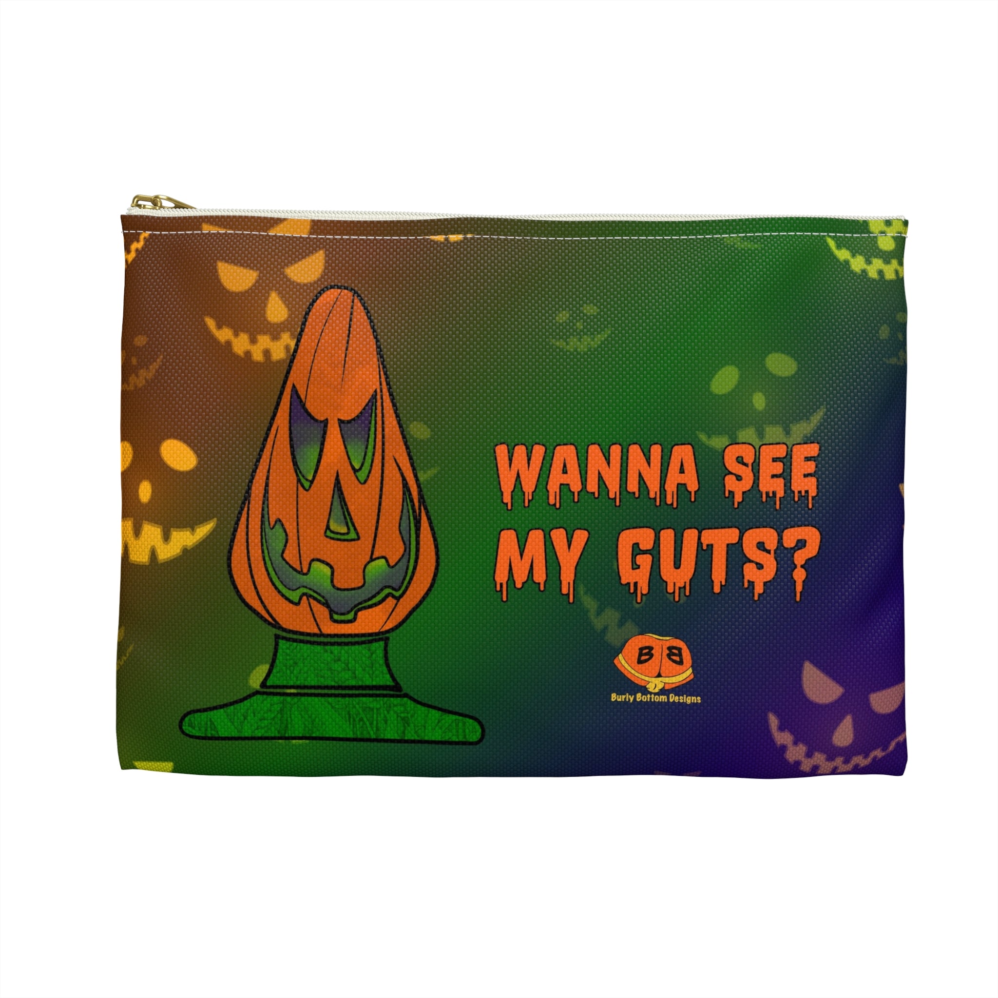 Zipper Gear Pouch - Halloween Butt Plug