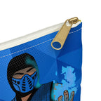 Zipper Gear Pouch - Finish Him (two sided)