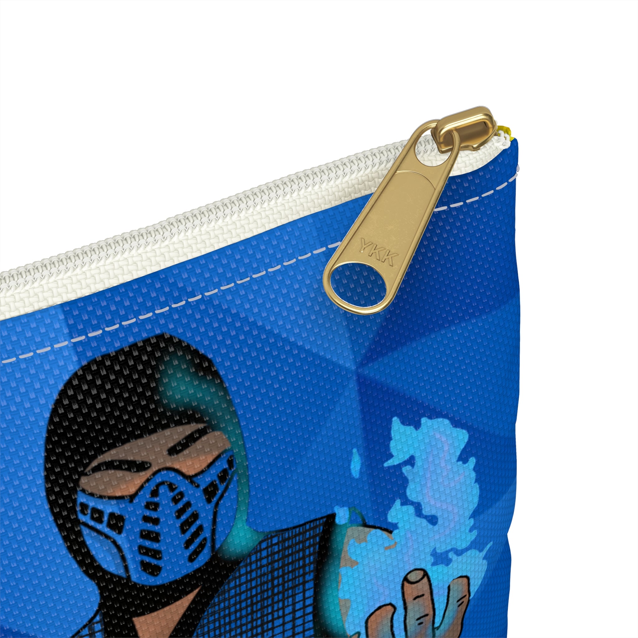 Zipper Gear Pouch - Finish Him (two sided)