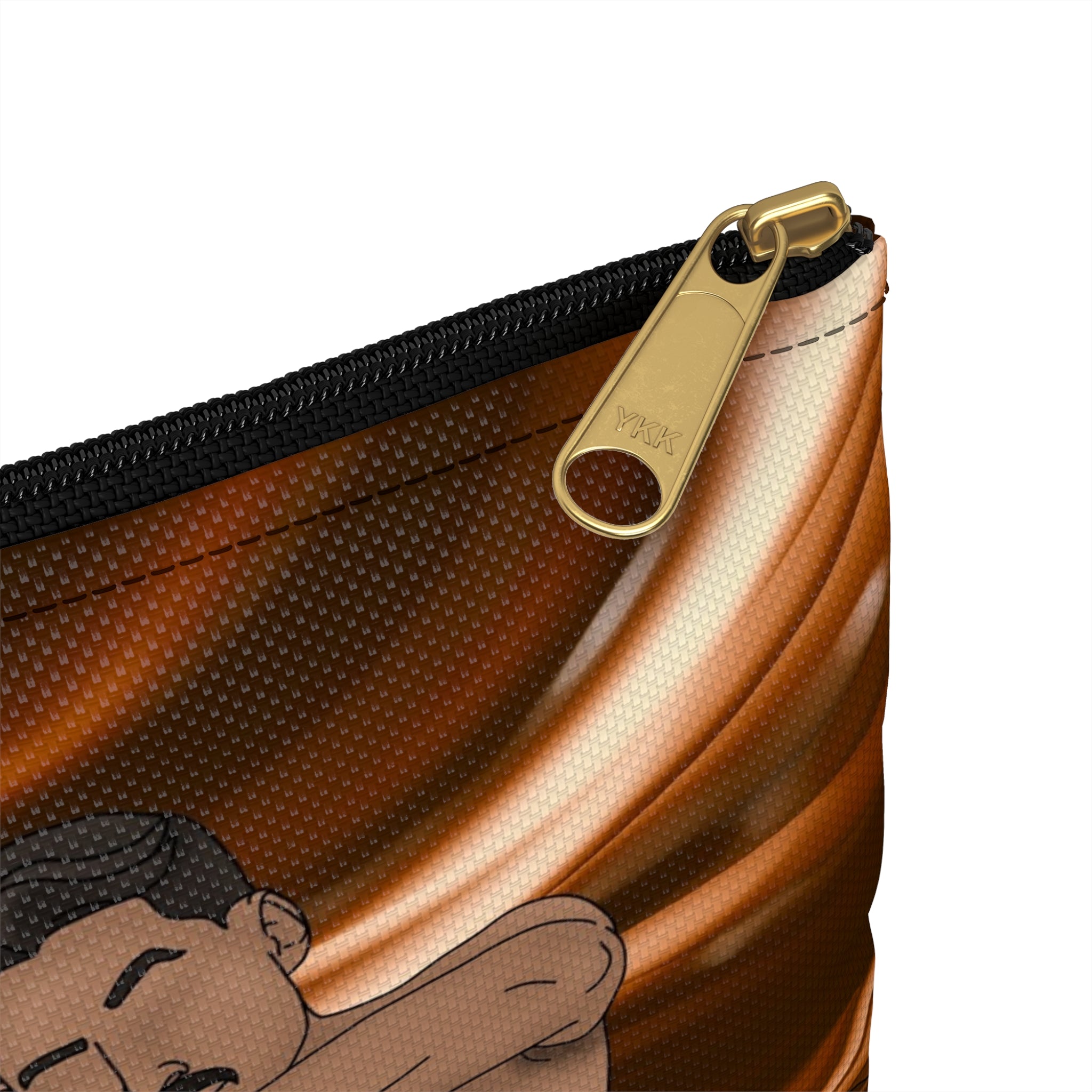Zipper Gear Pouch - Café Caliente