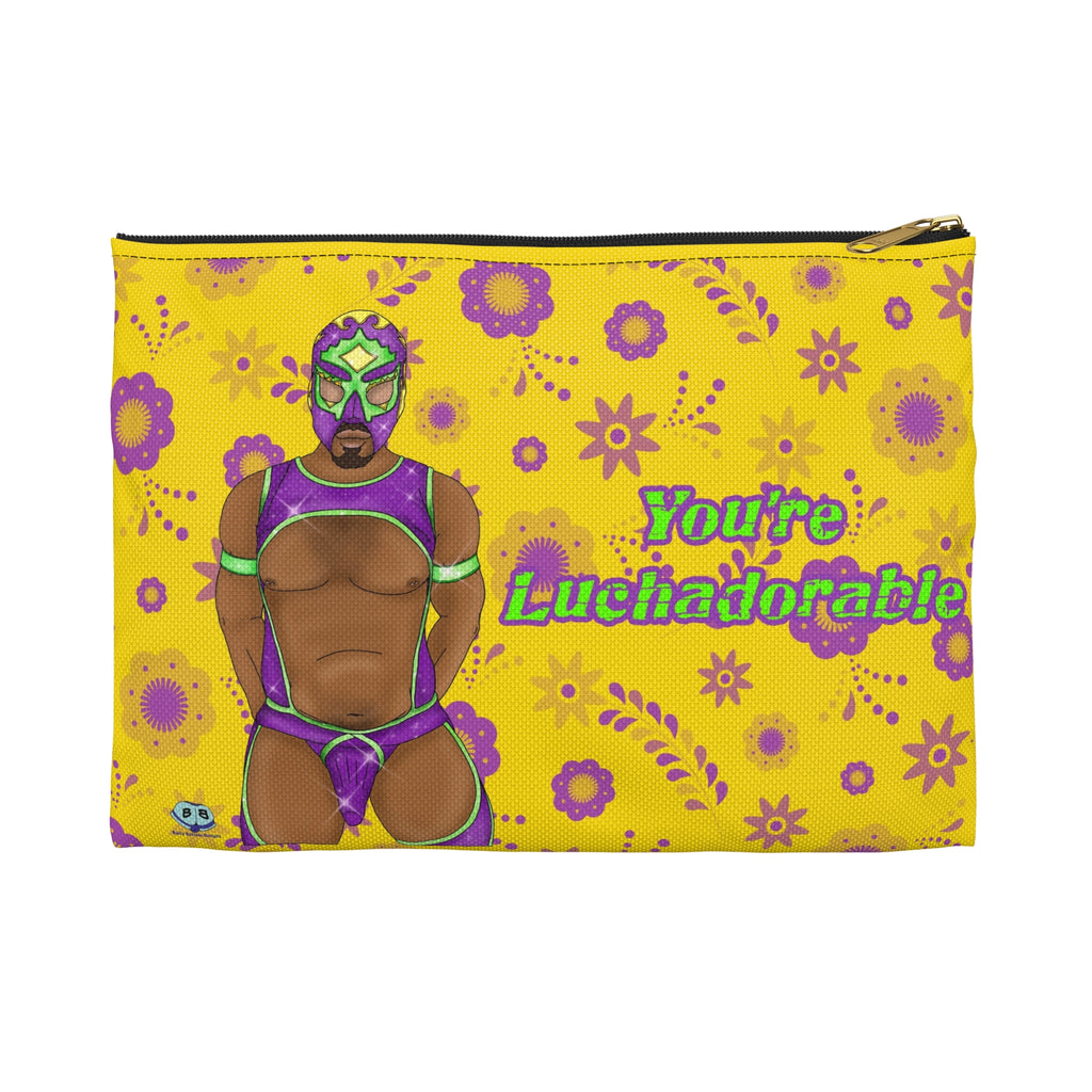 Zipper Gear Pouch - Luchadorable