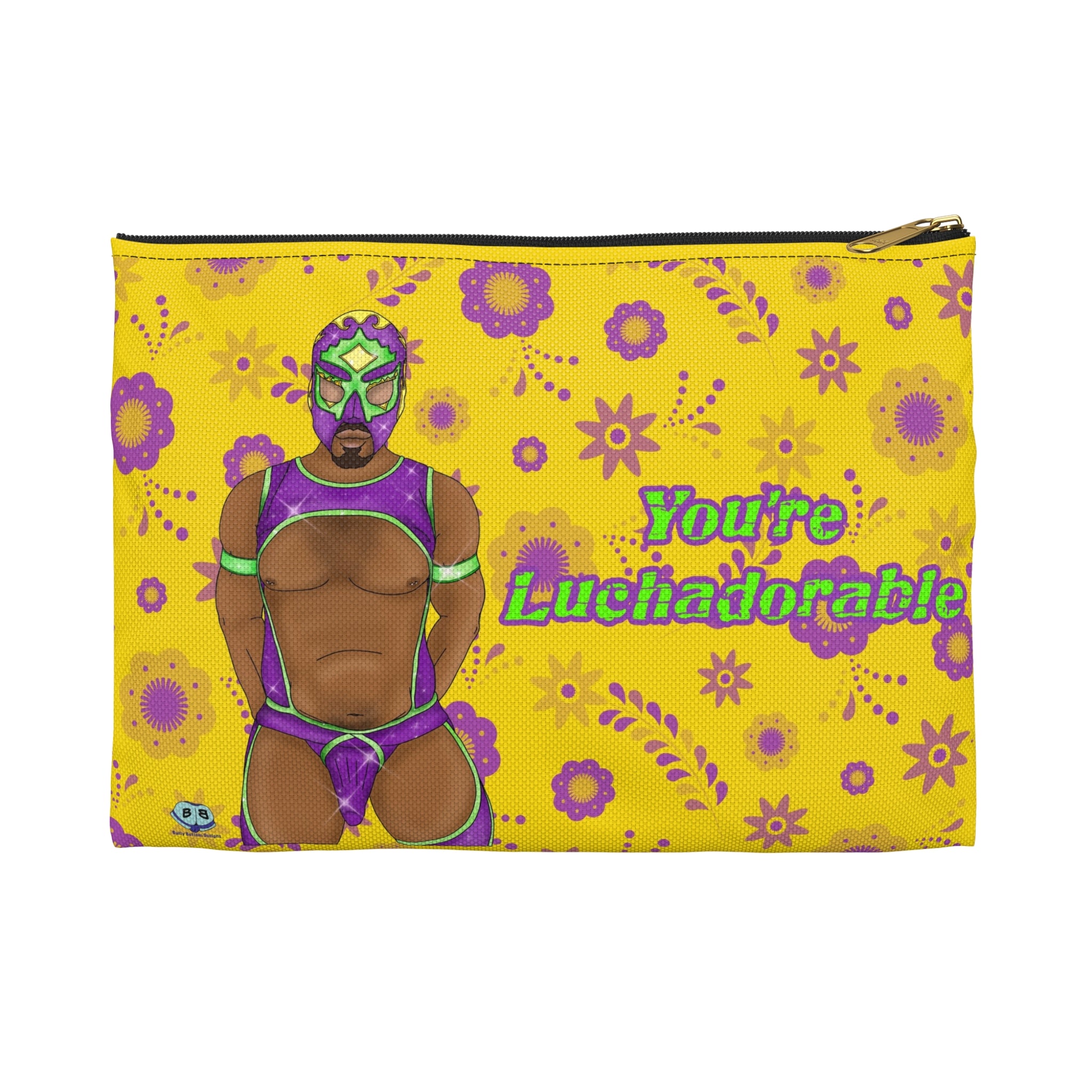 Zipper Gear Pouch - Luchadorable