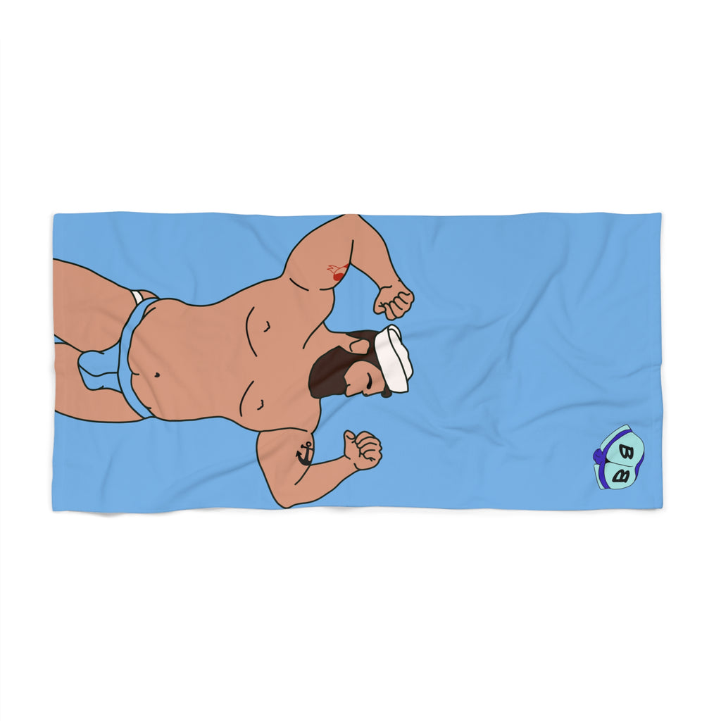 Beach Towel - Burly Sailor