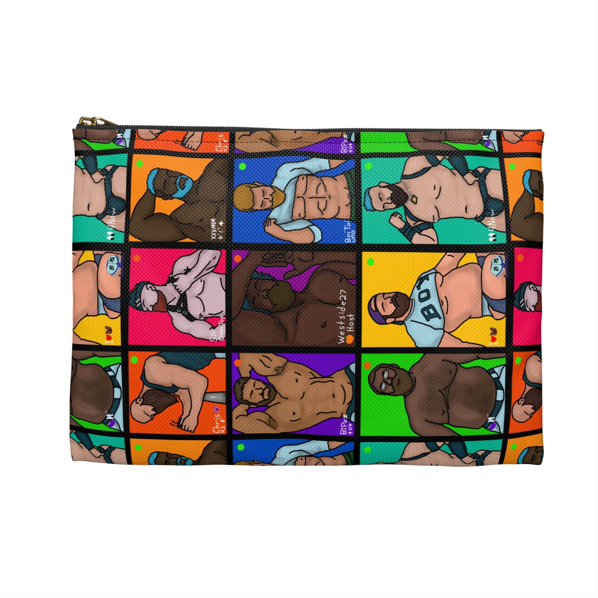 Zipper Gear Pouch - What's for Dinner?