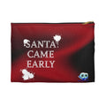 Zipper Gear Pouch - Santa Came Early