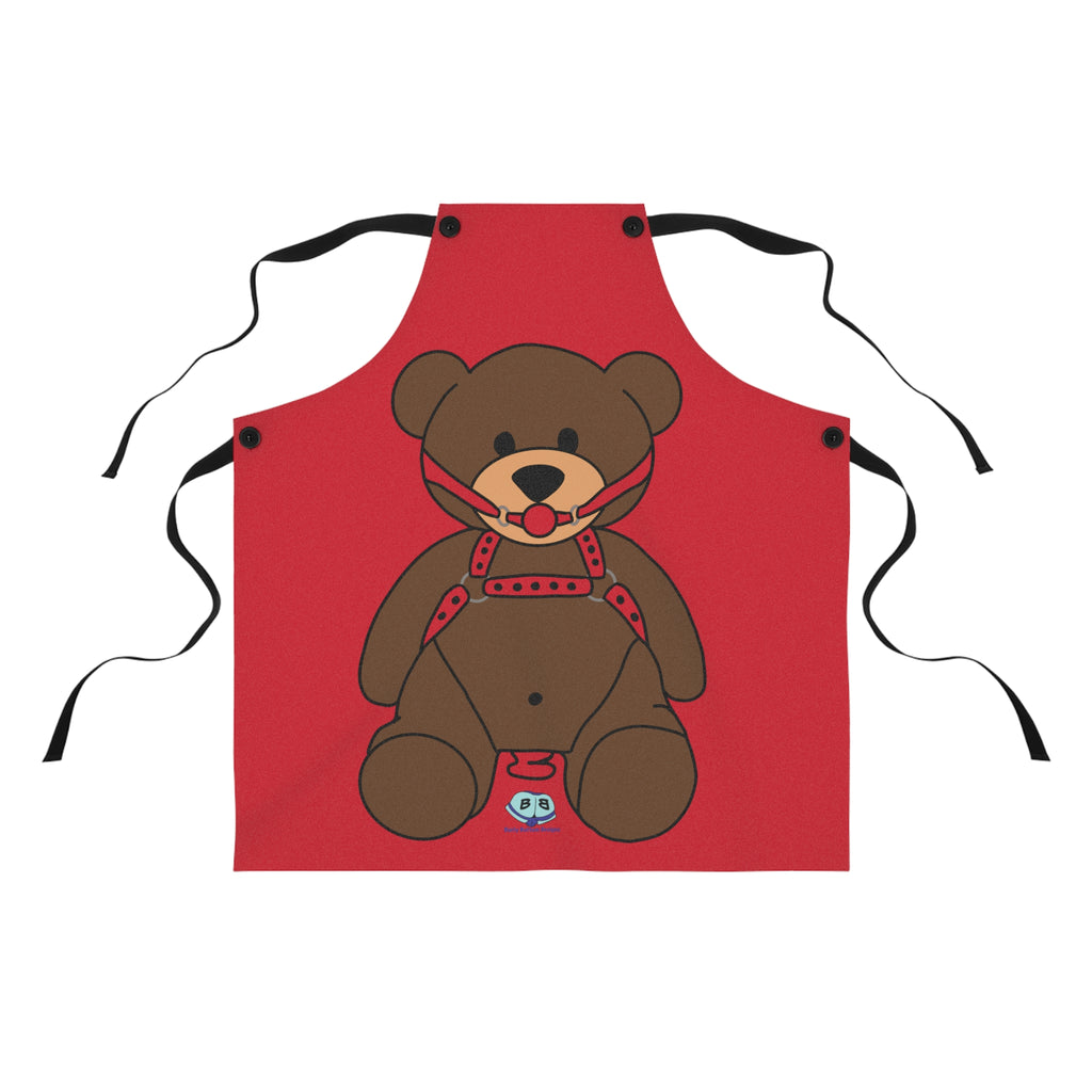 Apron -  Gagged Teddy Bear