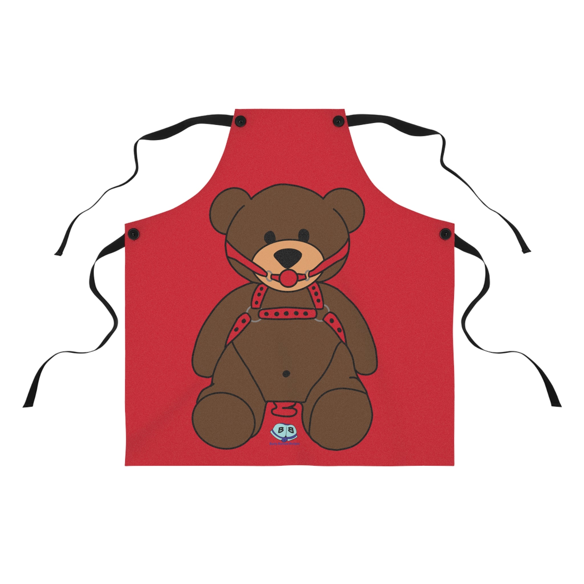 Apron -  Gagged Teddy Bear